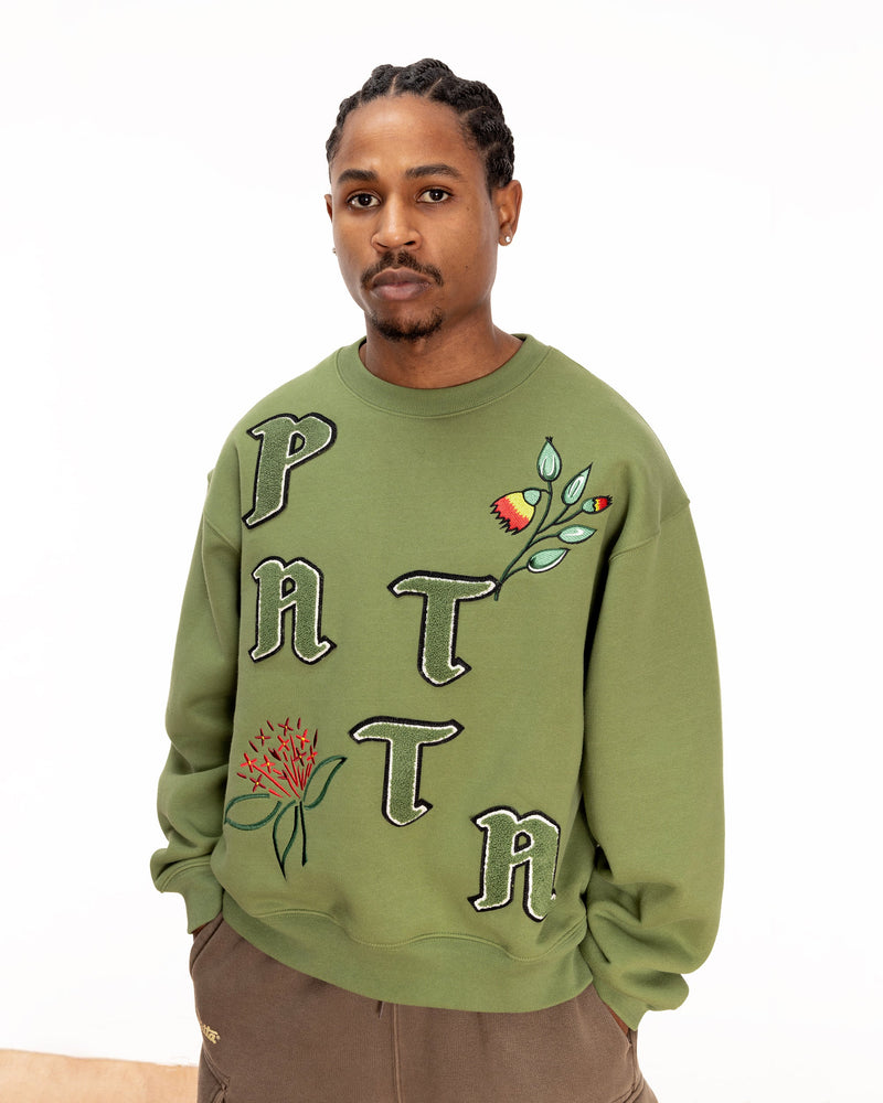 Patta Flowers Crewneck Sweater