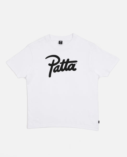 Patta Kids Script Logo T-Shirt (White) – Patta UK