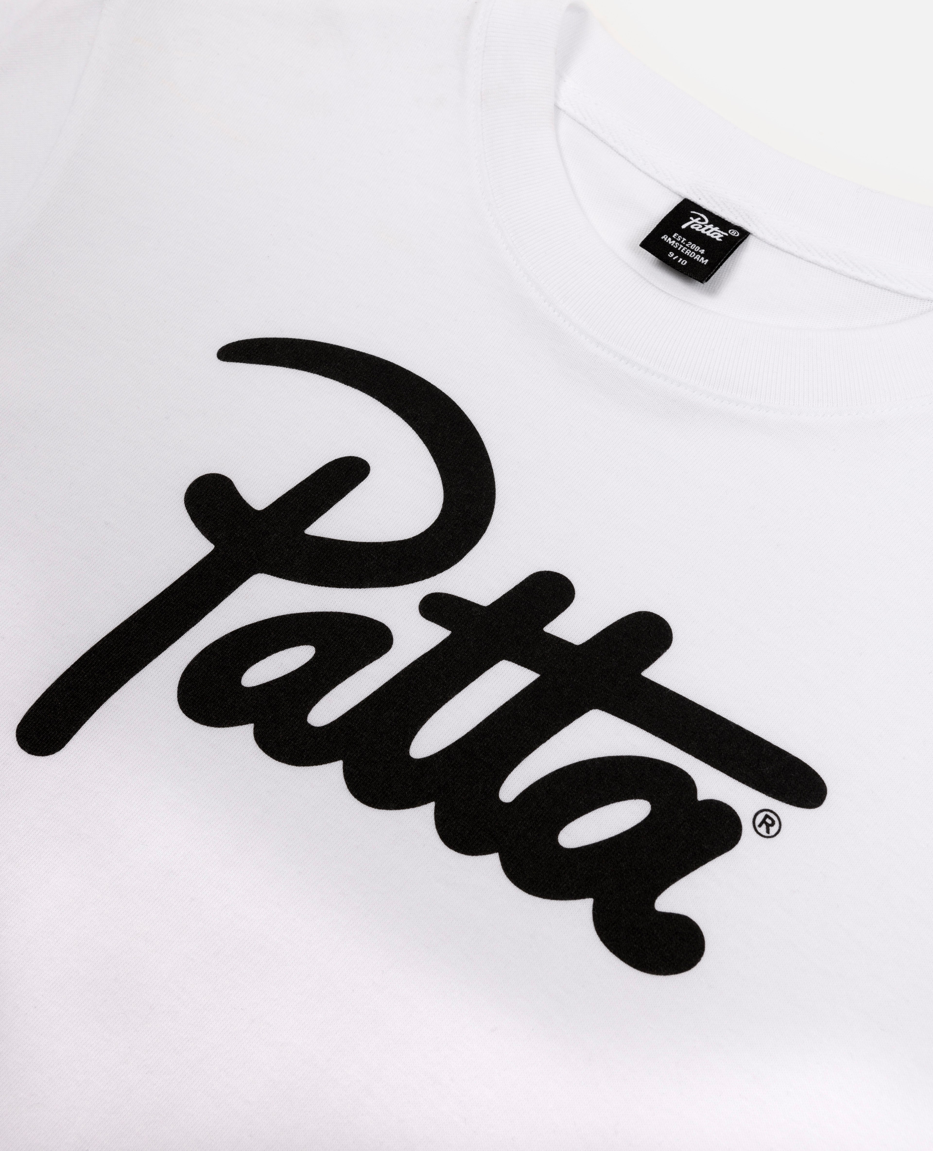 Patta Kids Script Logo T-Shirt (White) – Patta UK