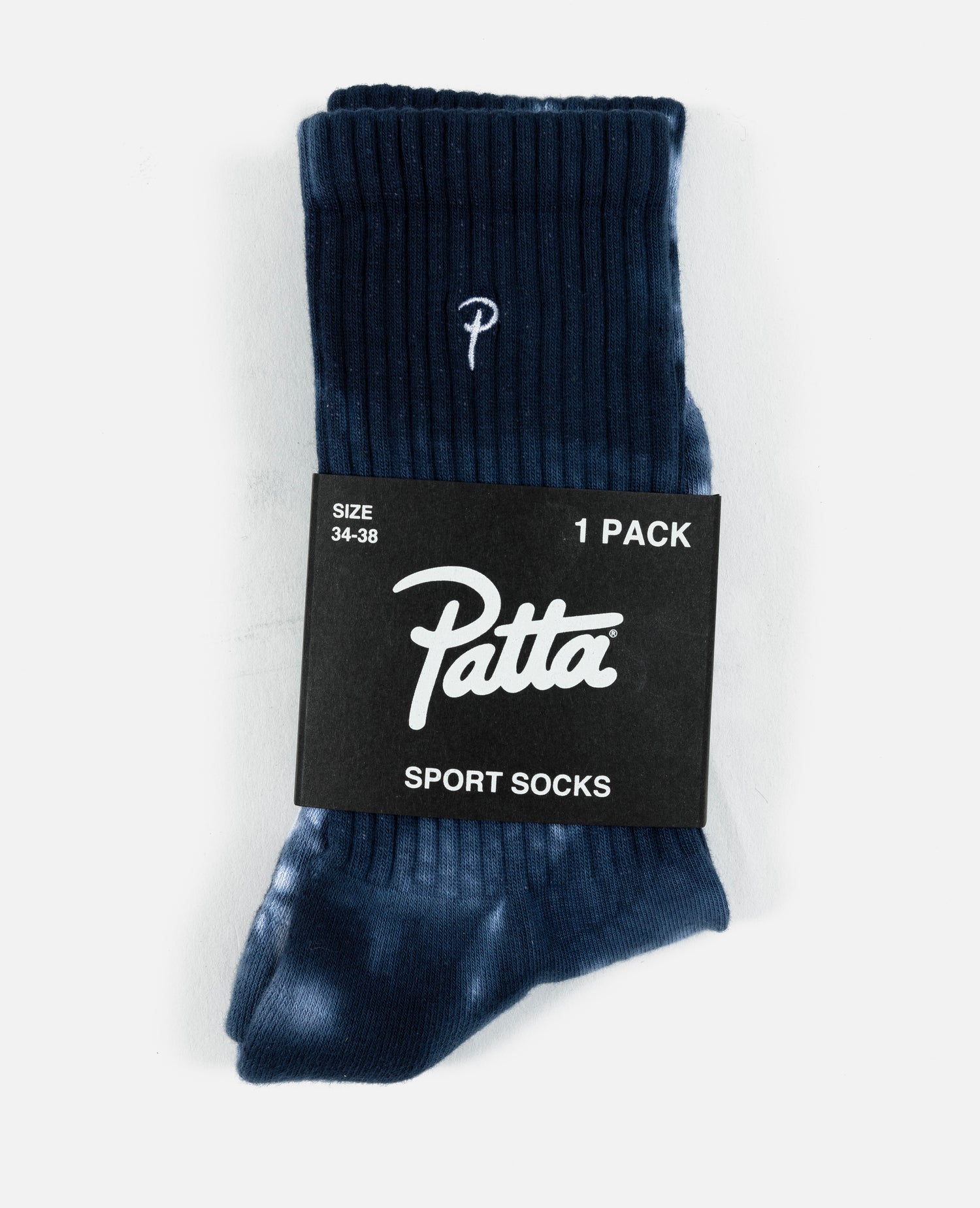 Patta Batik Sports Socks (Estate Blue/White)