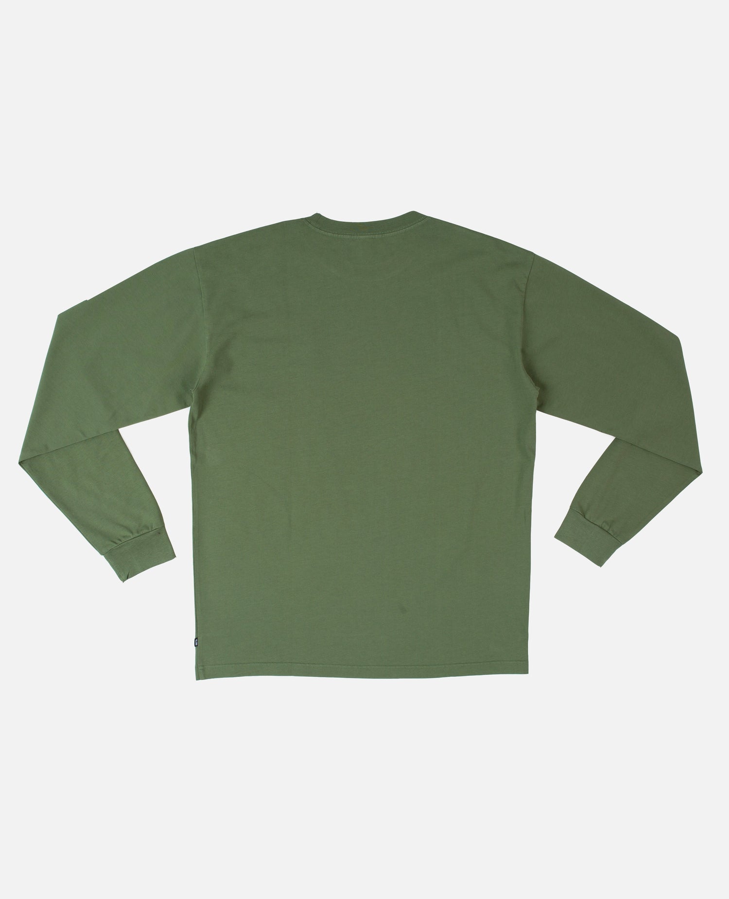 Patta Basic Washed Pocket Longsleeve T-Shirt (Olivine)