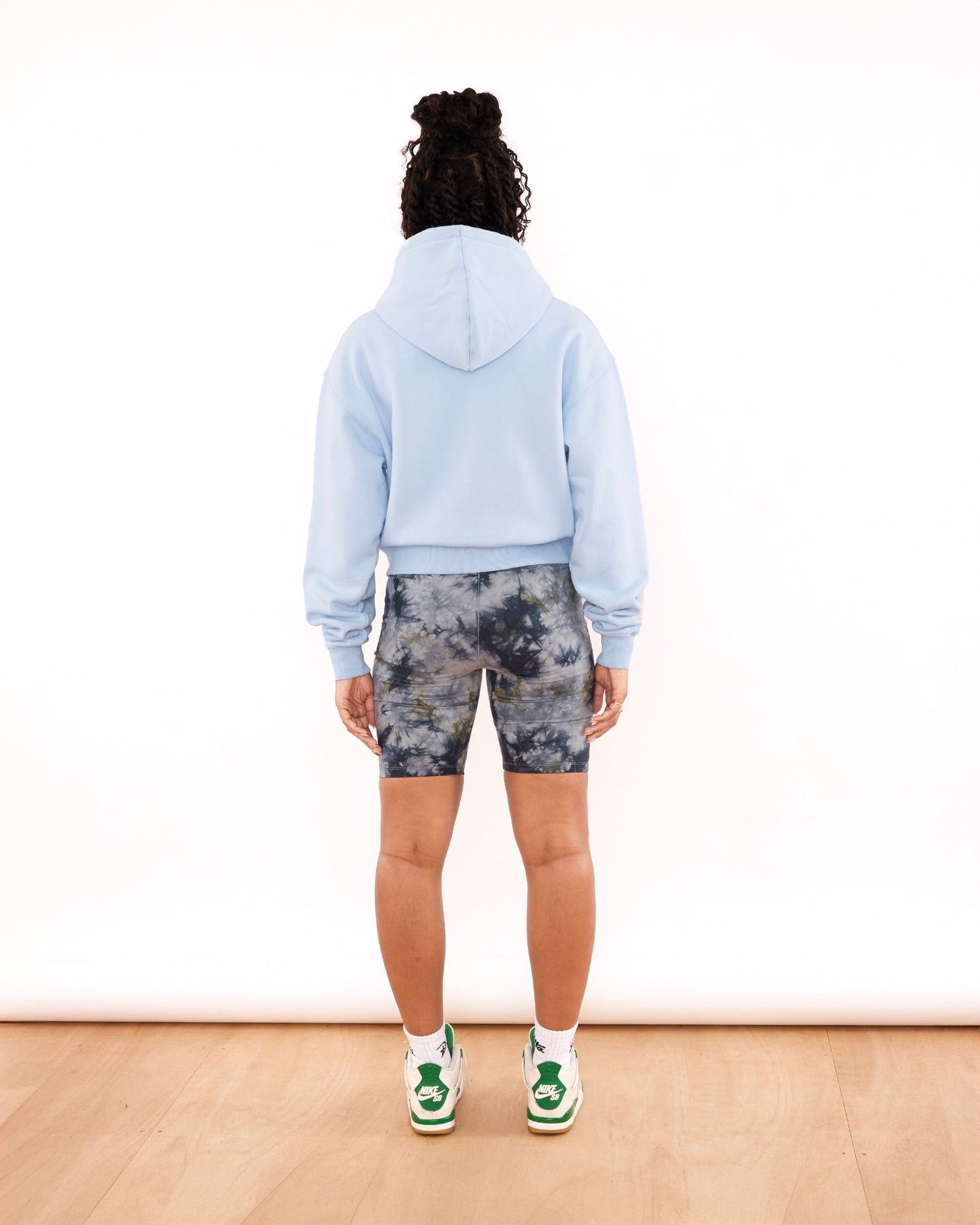 Patta Femme Tie Dye Bikershorts (Quarry)