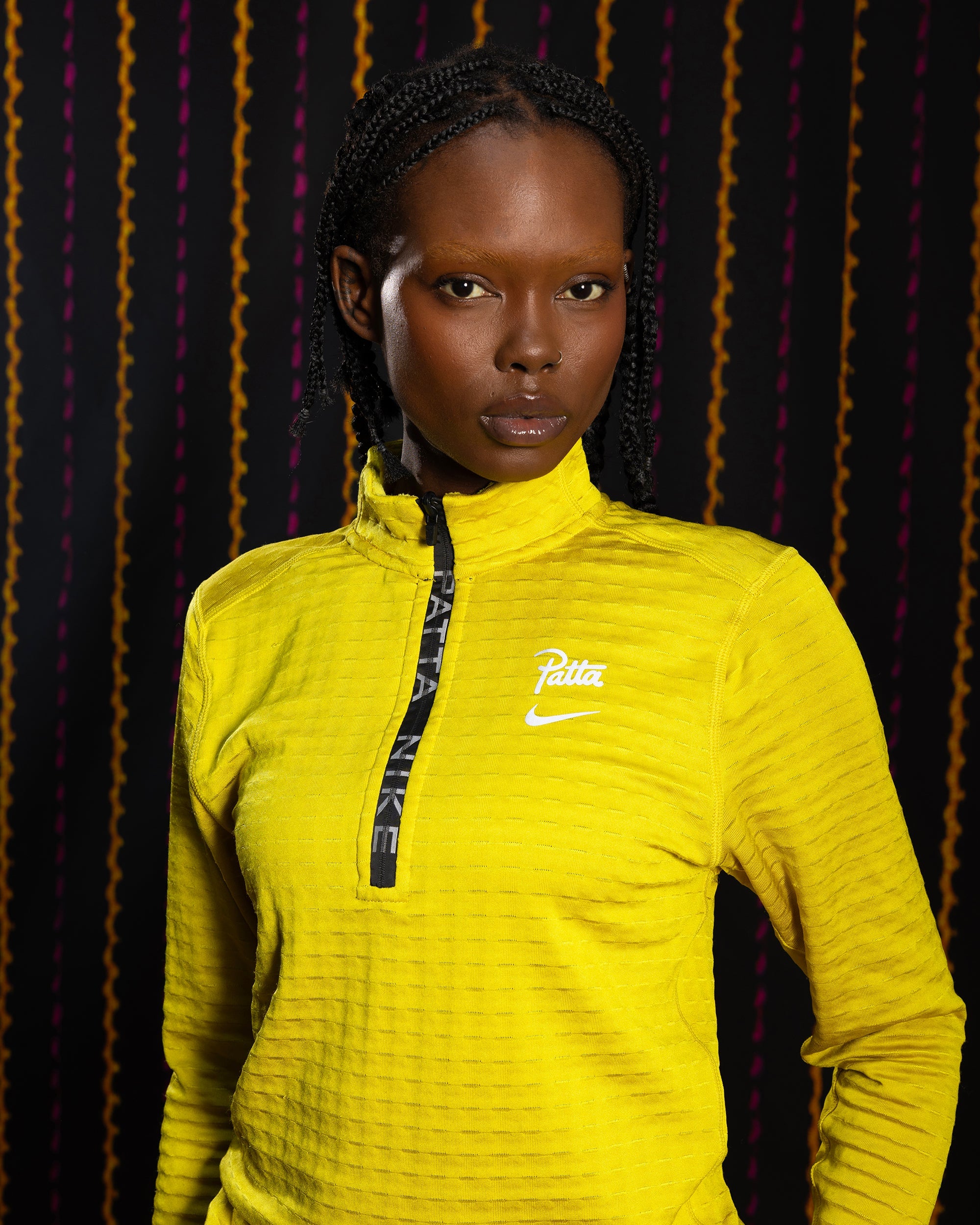 Nike x Patta Running Team Half-Zip Longsleeve (Saffron Quartz