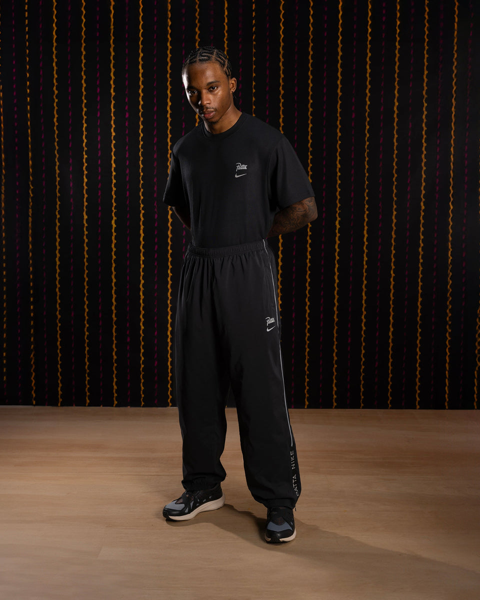 Nike x Patta Running Team Track Pants (Black) â Patta UK