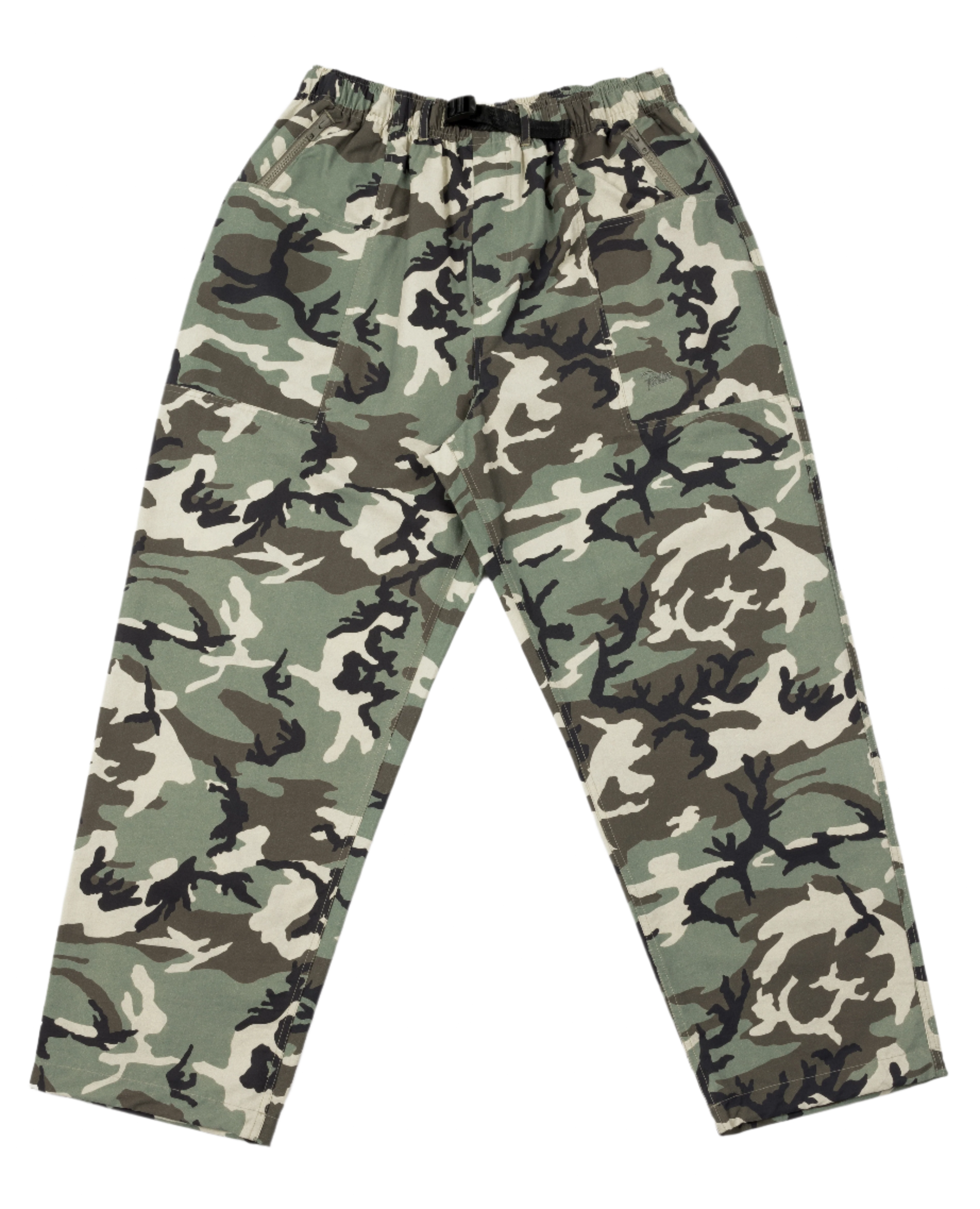 Camouflage Patta belted tactical chino with the patta script logo