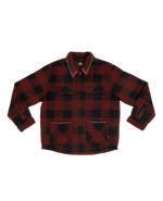 Patta Check Car Coat