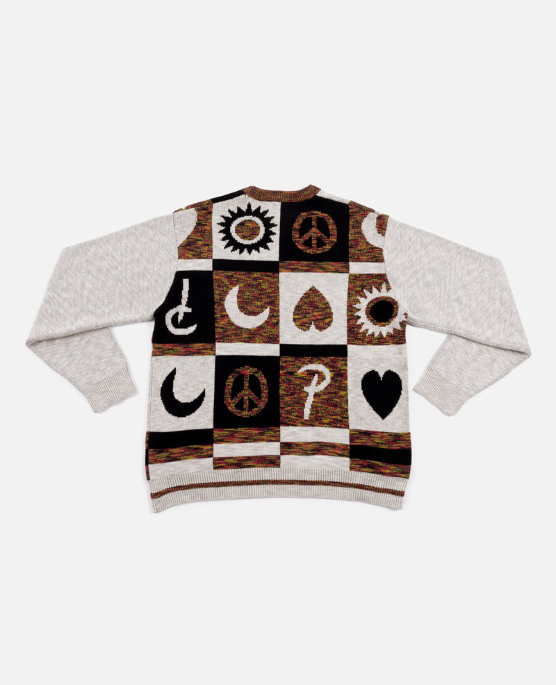 Patta Jacquard Crayon Knitted Sweater