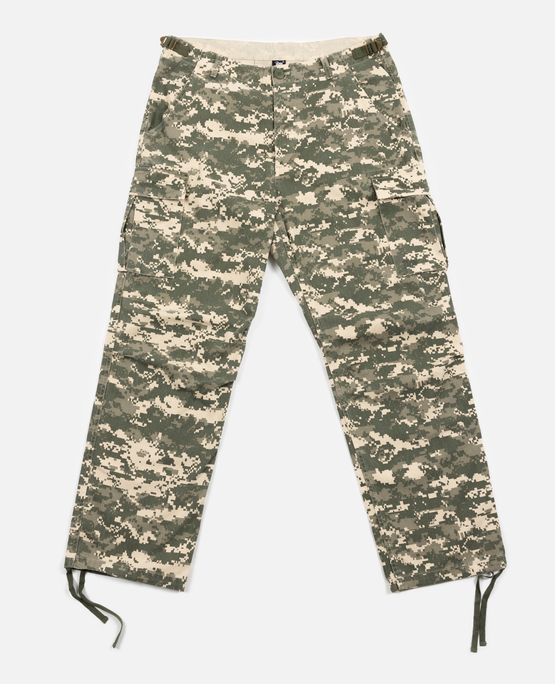 Patta Digi Camo Washed Cargo Pants