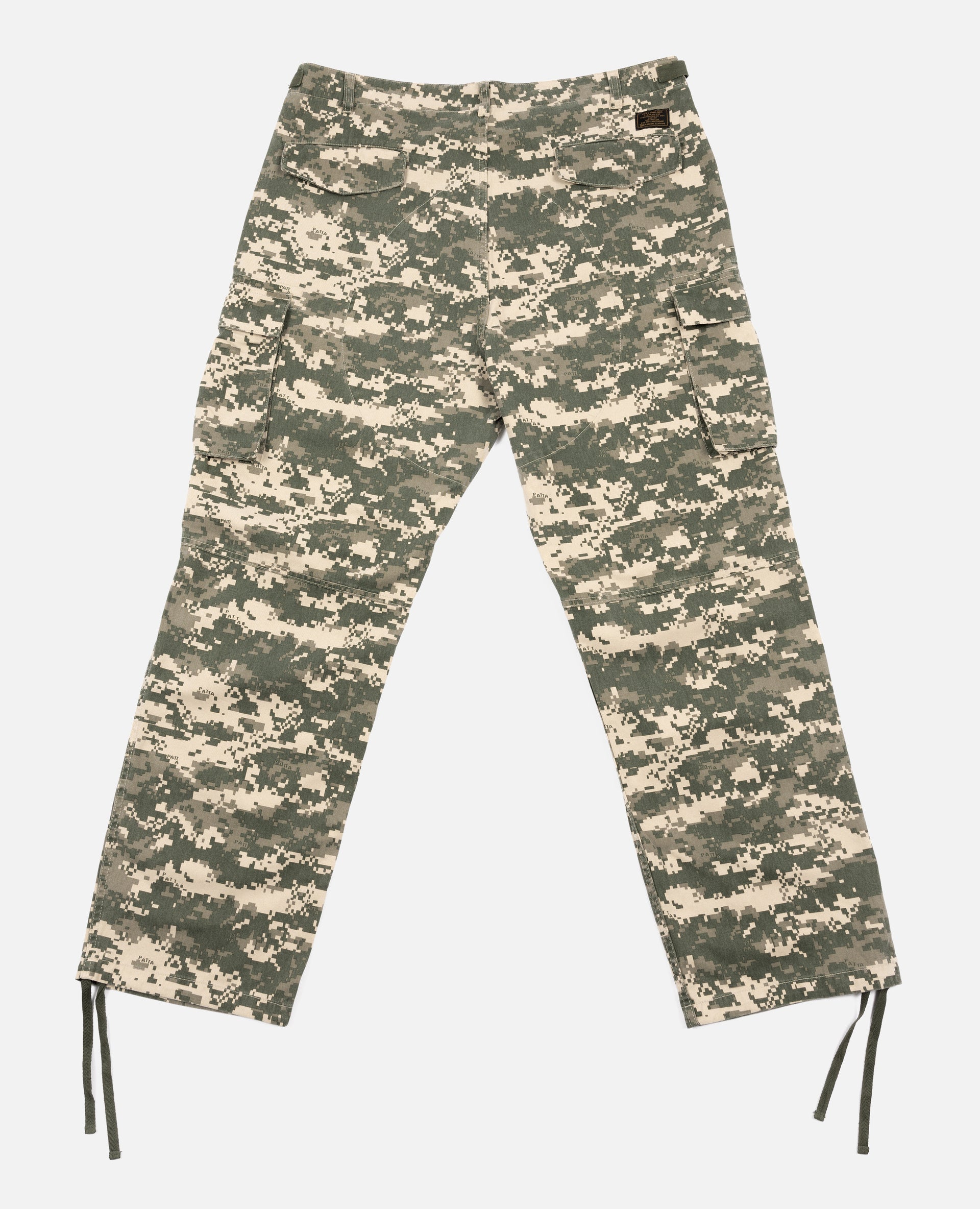 Patta Digi Camo Washed Cargo Pants