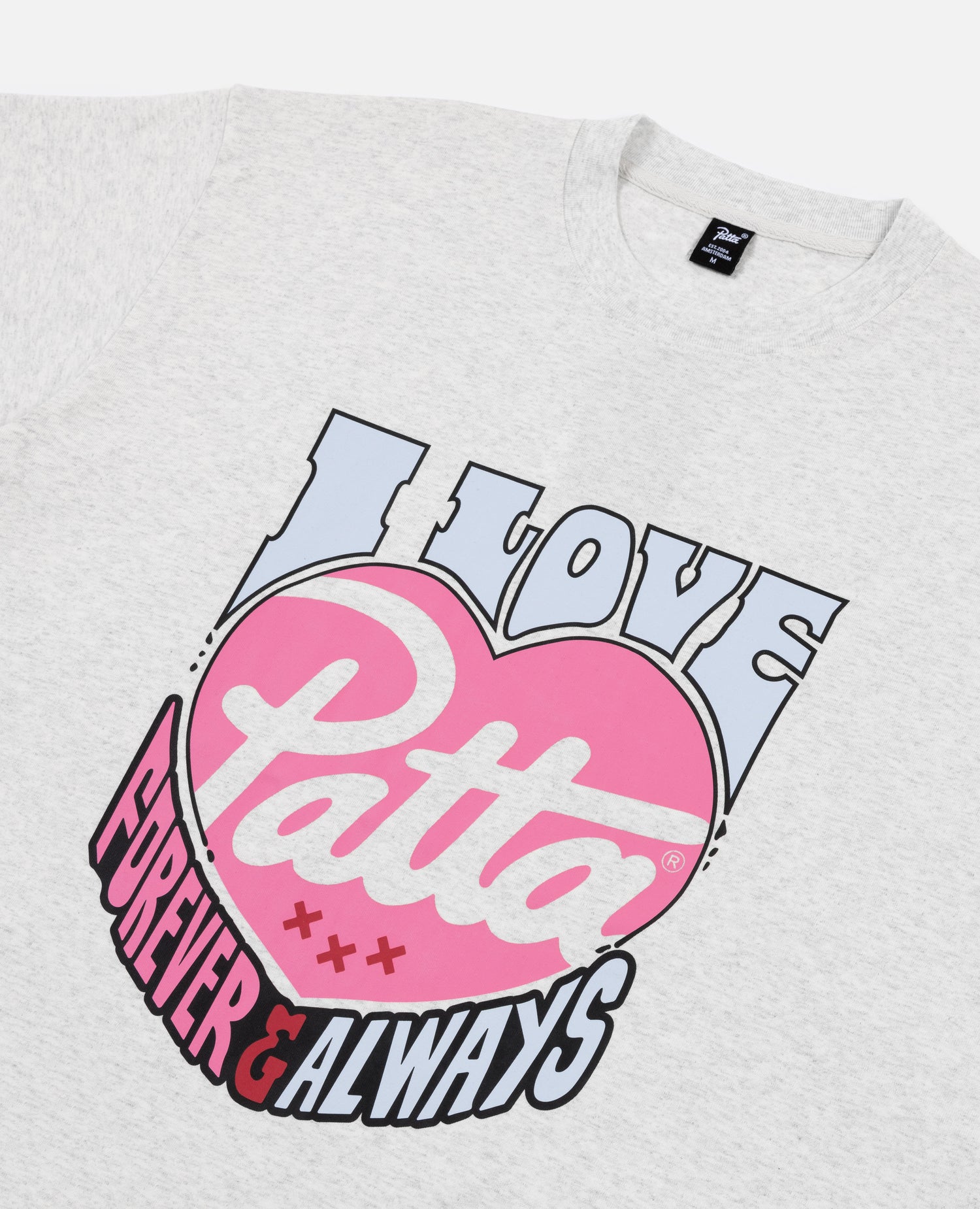 Patta Forever And Always T-Shirt (Melange Grey)