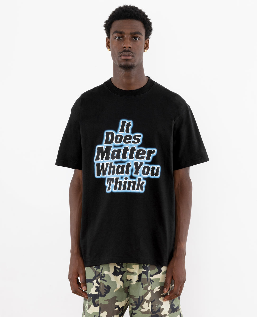 Patta It Does Matter What You Think T-Shirt (Black) – Patta UK
