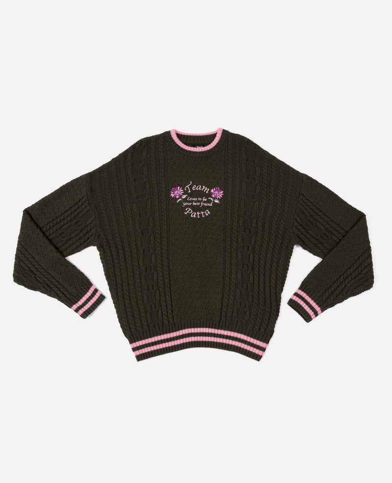 Patta Loves You Cable Knitted Sweater