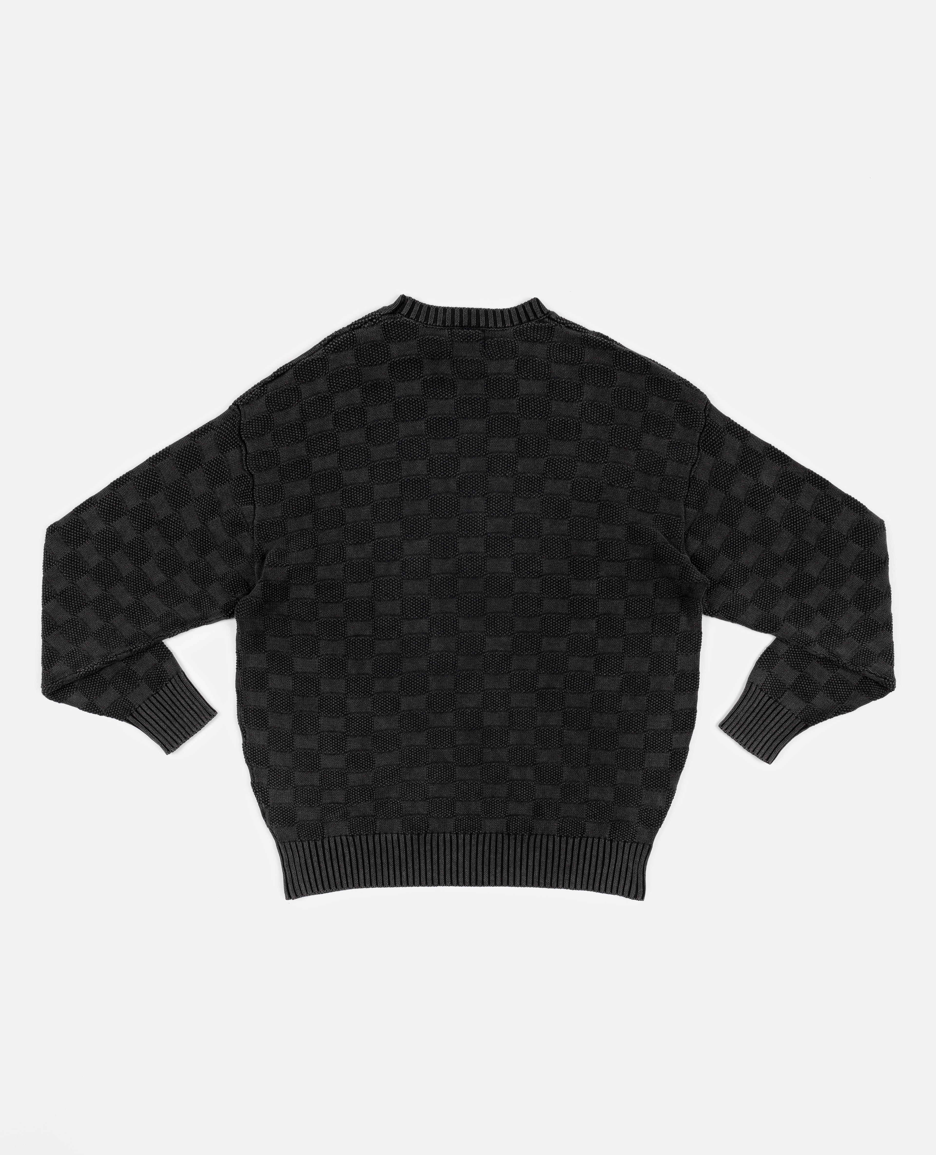 Patta Purl Ribbed Knitted Sweater (Pirate Black) – Patta UK