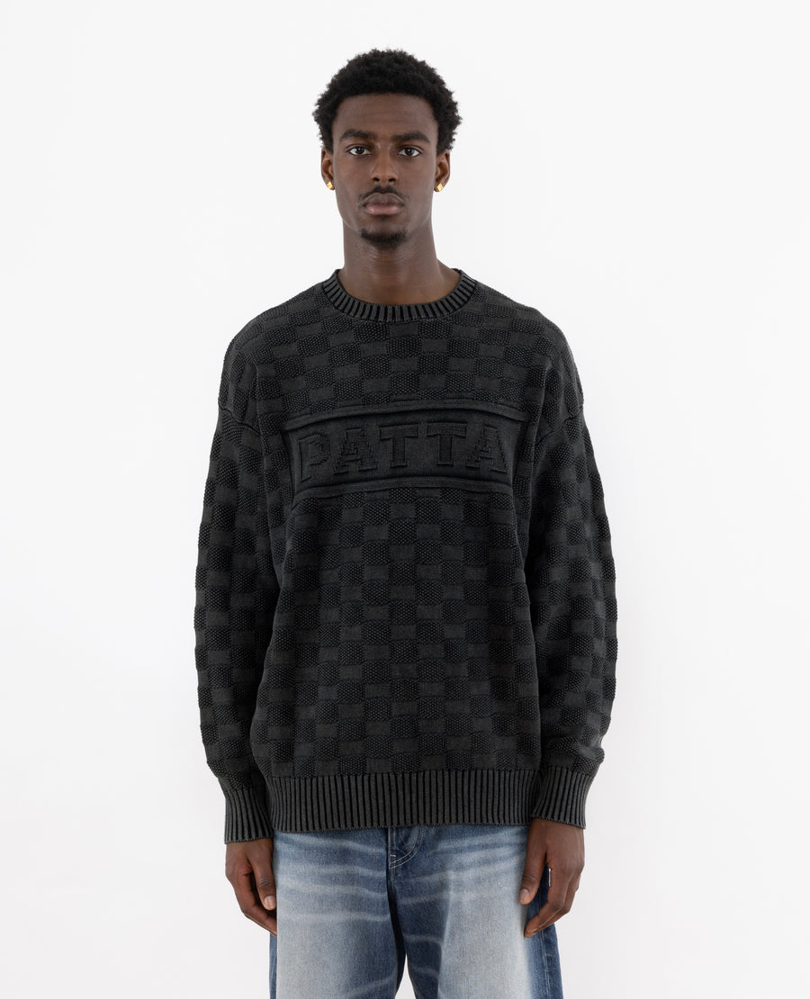 Patta Purl Ribbed Knitted Sweater