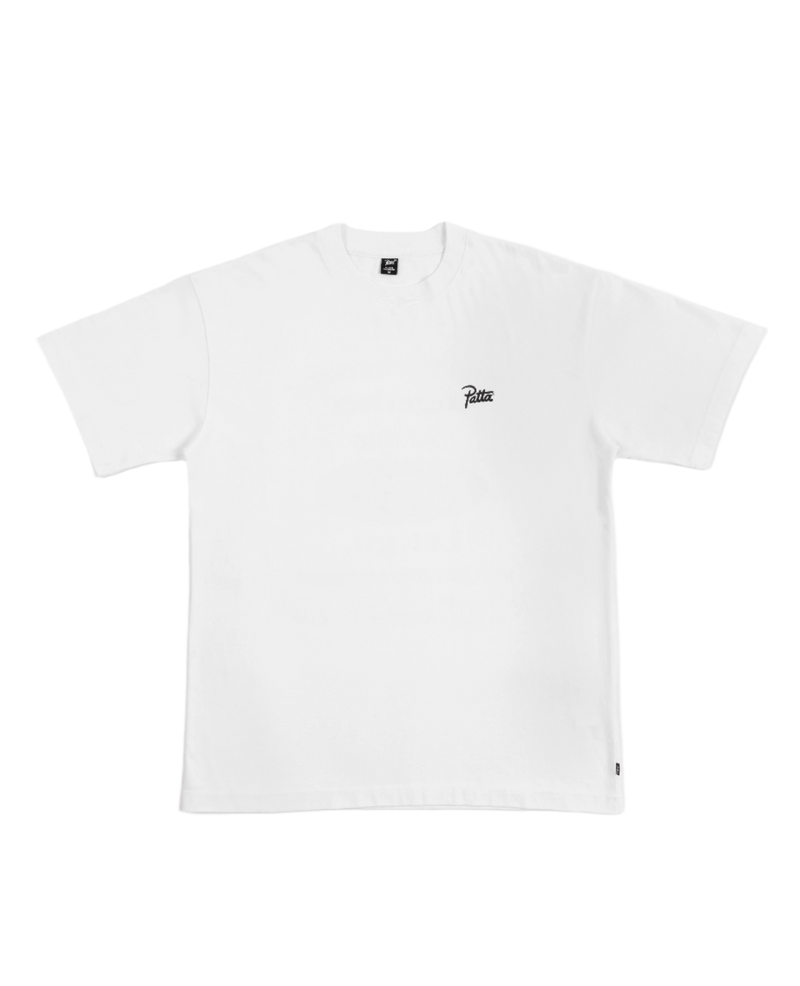 White Patta Basic Script Logo T-Shirt