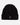 Patta Ribbed Knitted Beanie (Black)