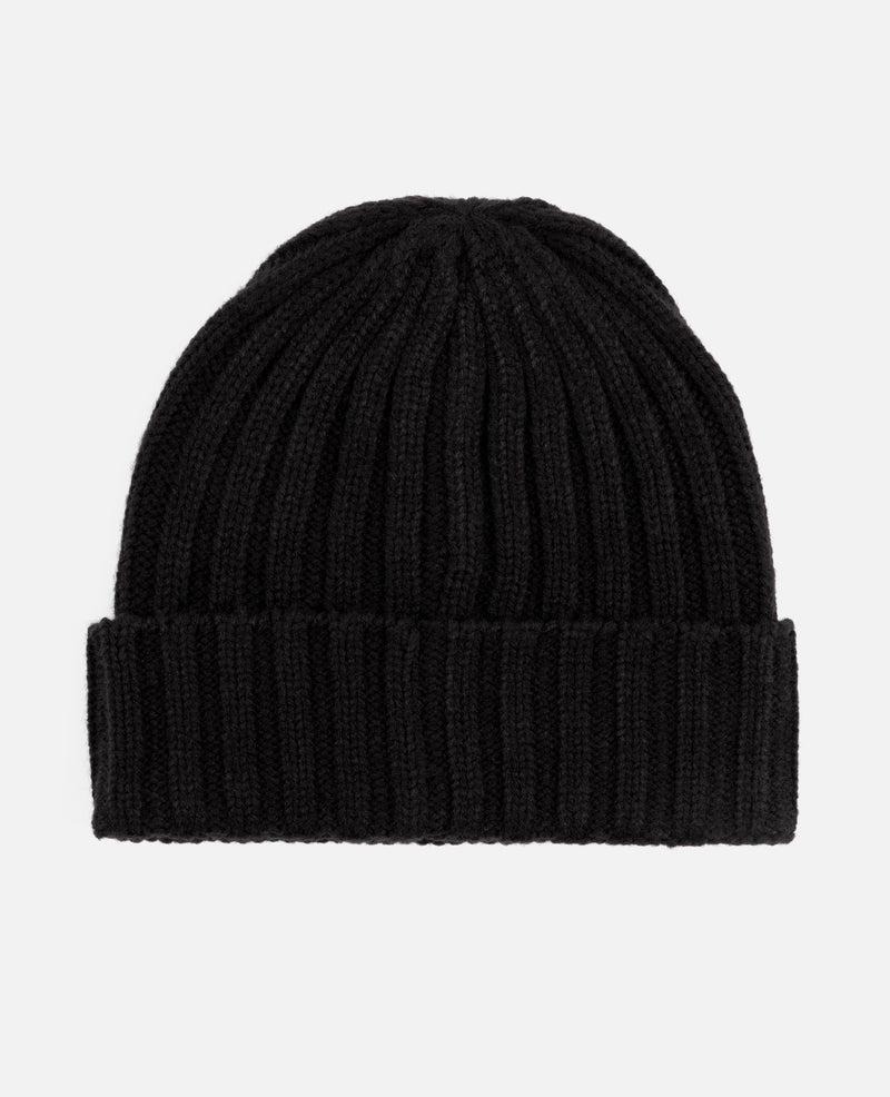 Patta Ribbed Knitted Beanie