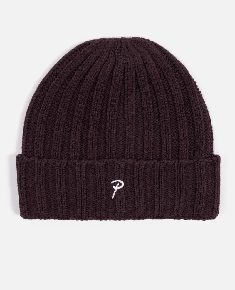 Patta Ribbed Knitted Beanie