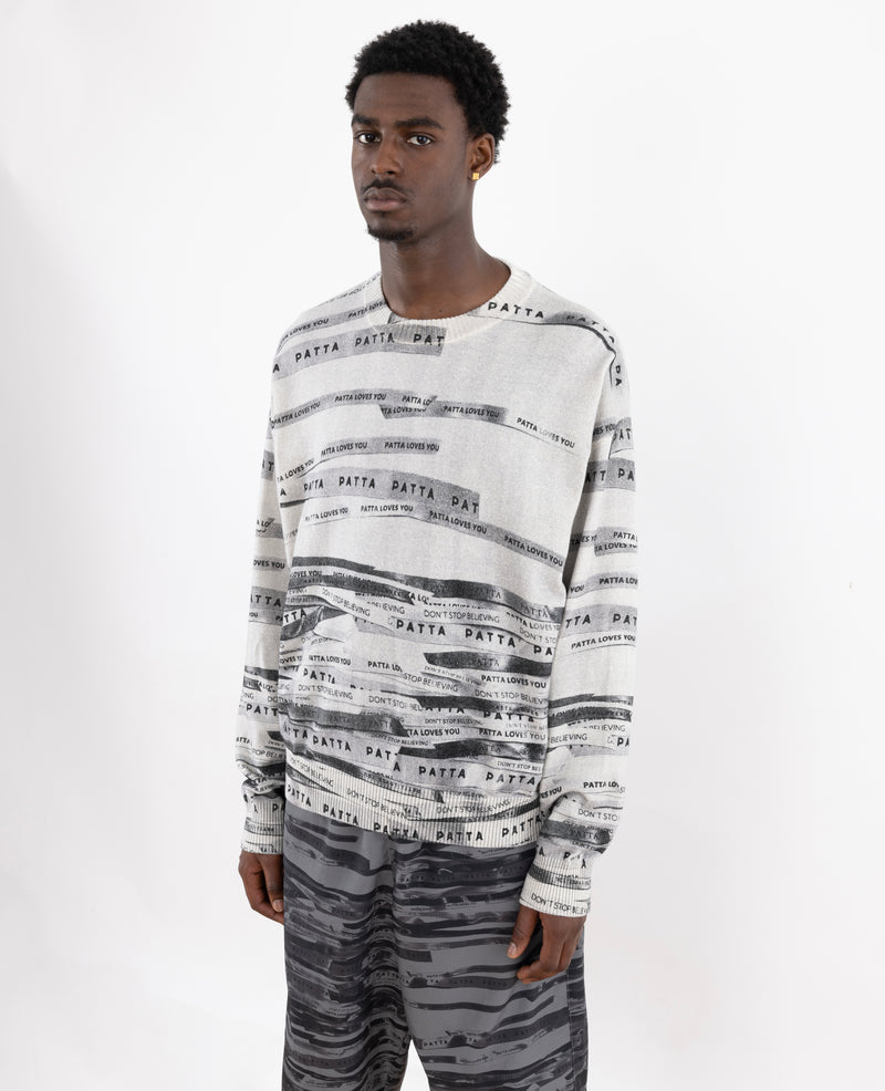 Patta Ribbons Knitted Sweater