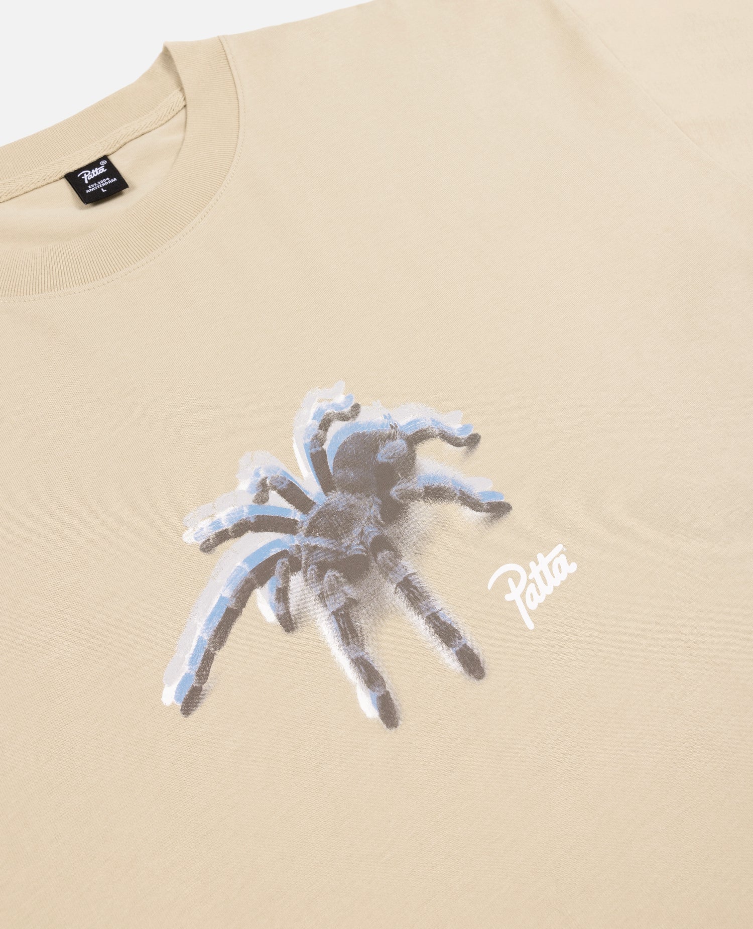 Patta Spider T-Shirt (White Pepper)