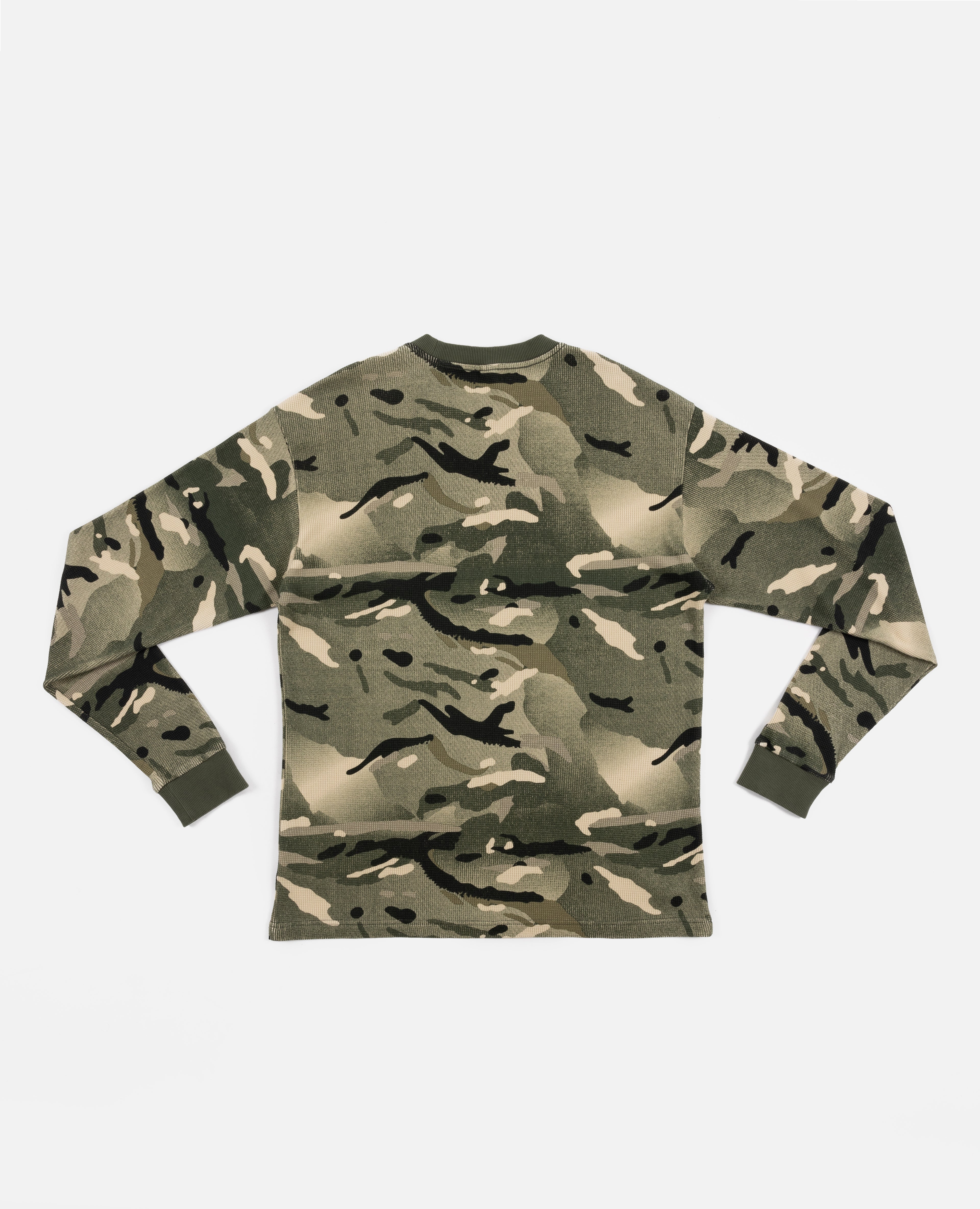 Long sleeve outlet camo tee