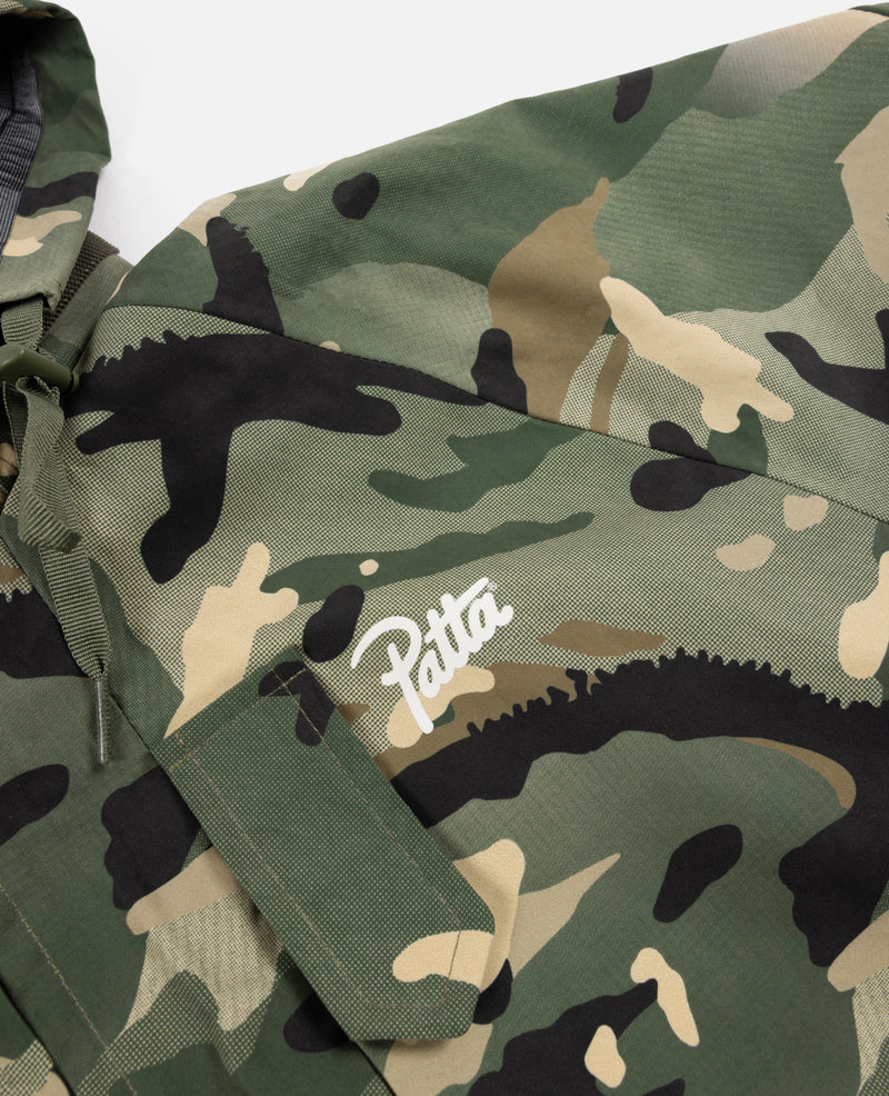 Patta Spray Camo Nylon Tactical Parka