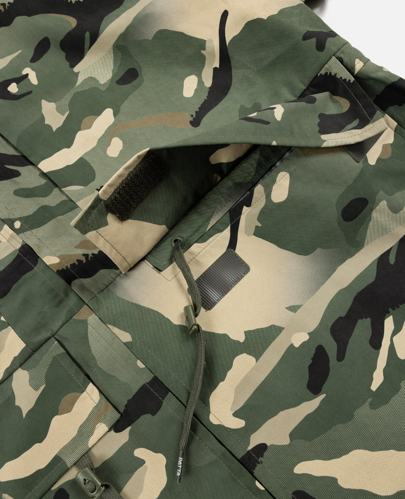 Patta Spray Camo Nylon Tactical Parka