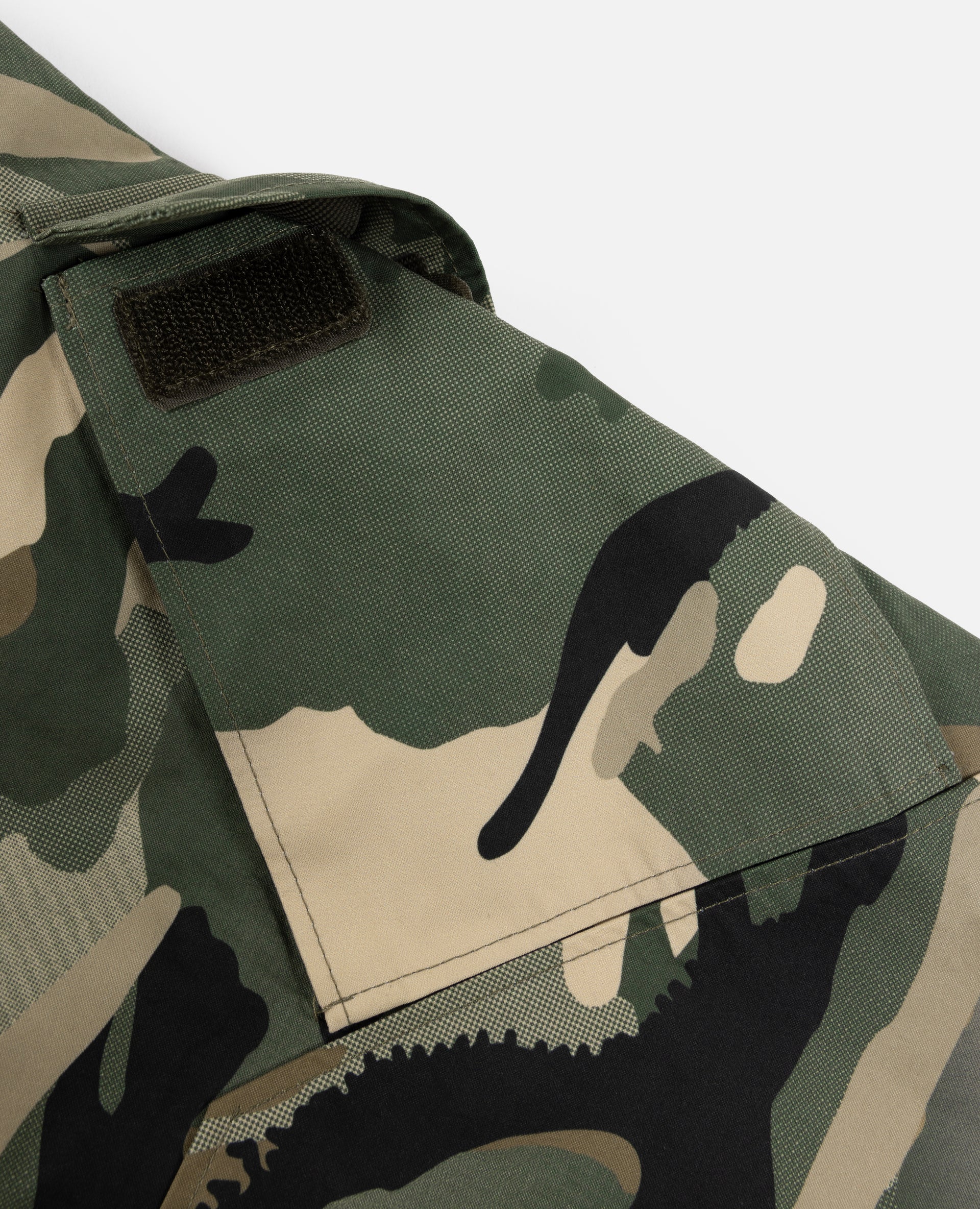 Patta Spray Camo Nylon Tactical Parka