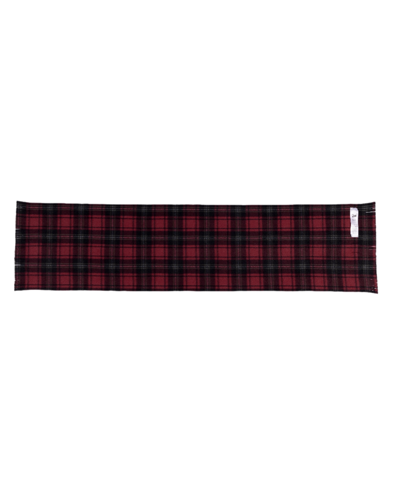 Patta Tartan Fringe Fleece Scarf