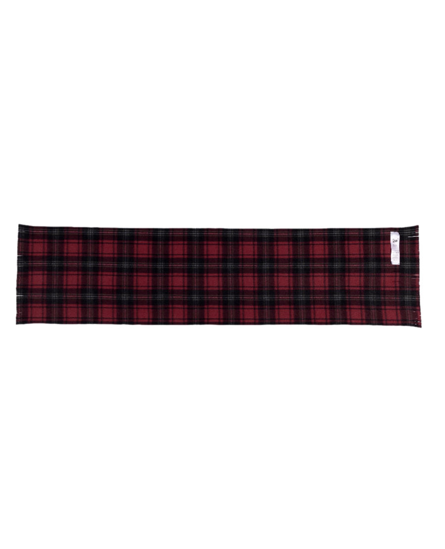 Patta Tartan Fringe Fleece Scarf