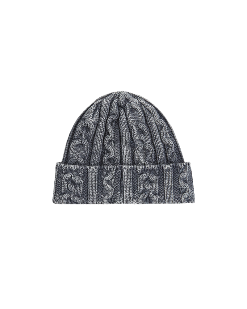 Patta Cold Dyed Cable Knitted Beanie