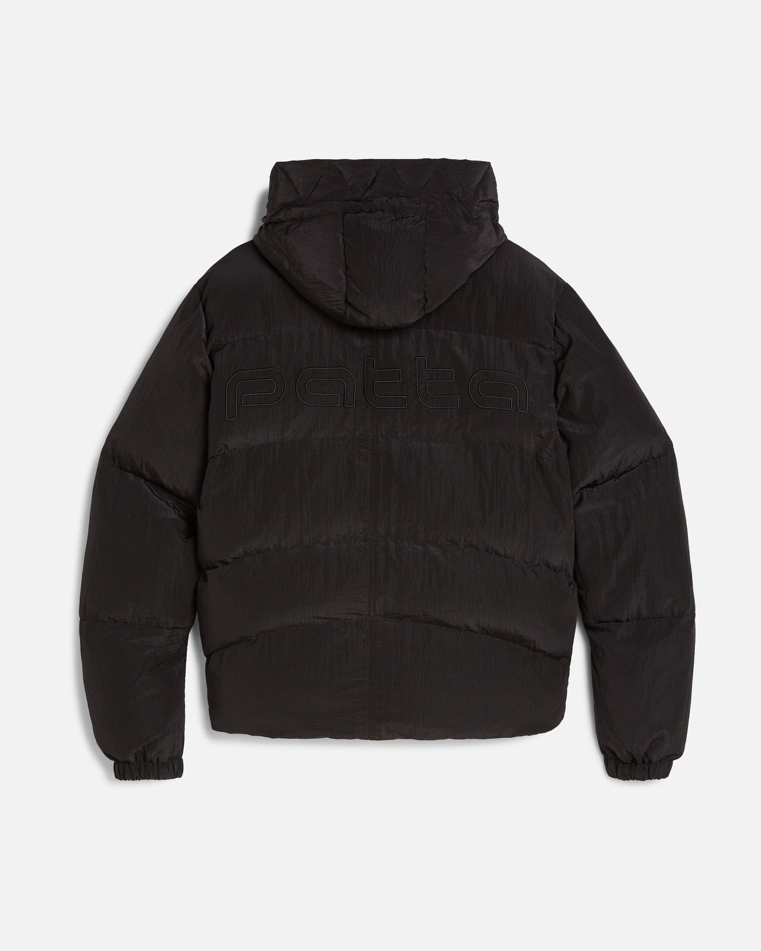 Patta Ripstop Puffer Jacket (Black)