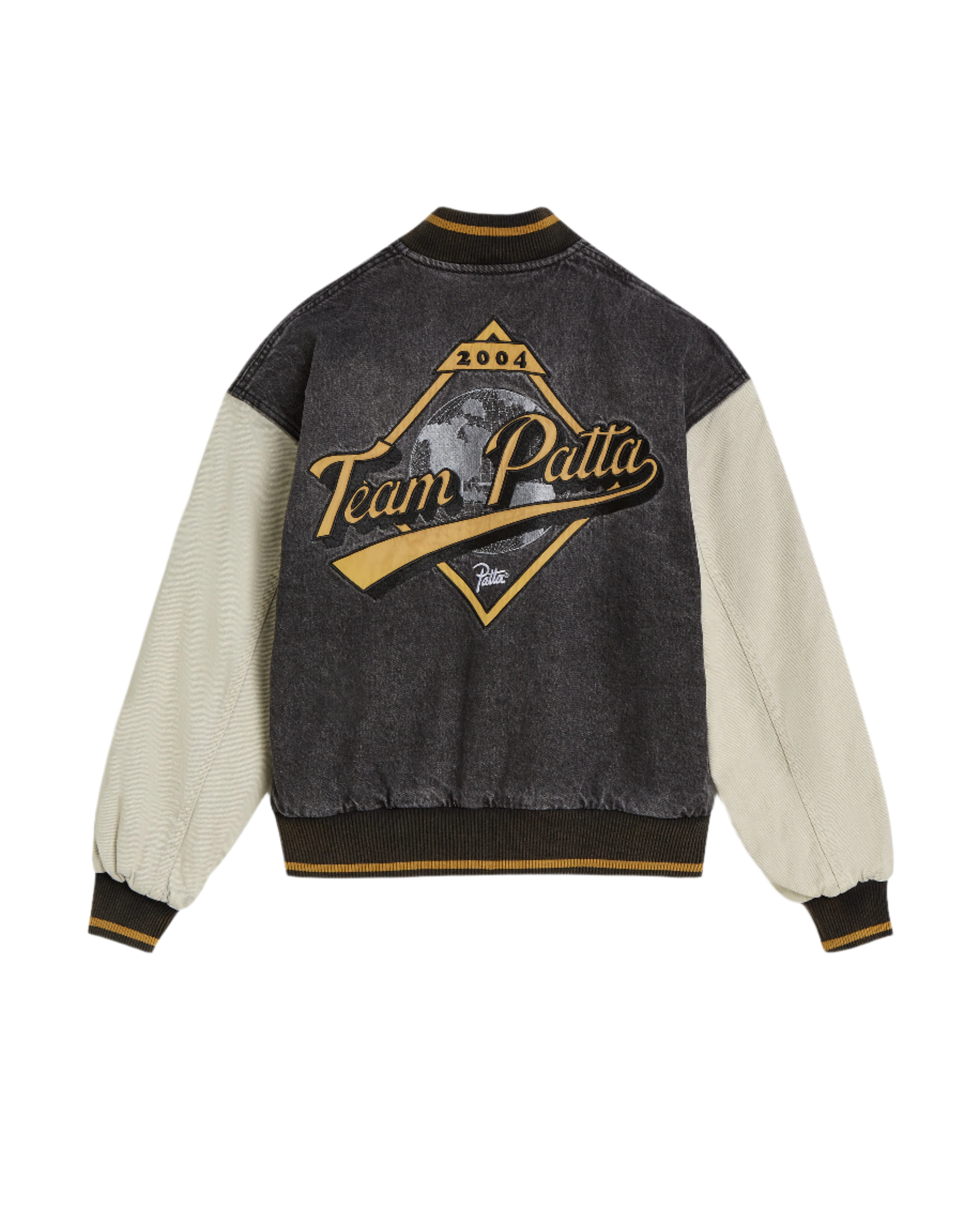 Patta Homerun Denim Varsity Jacket