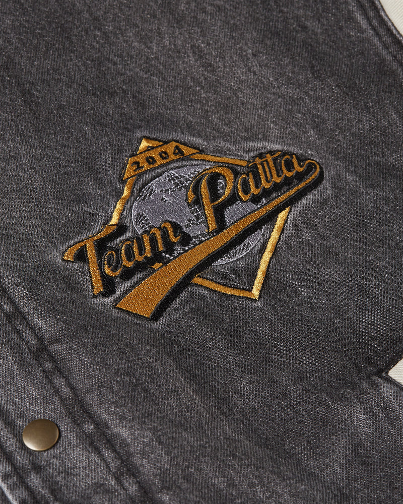 Patta Homerun Denim Varsity Jacket