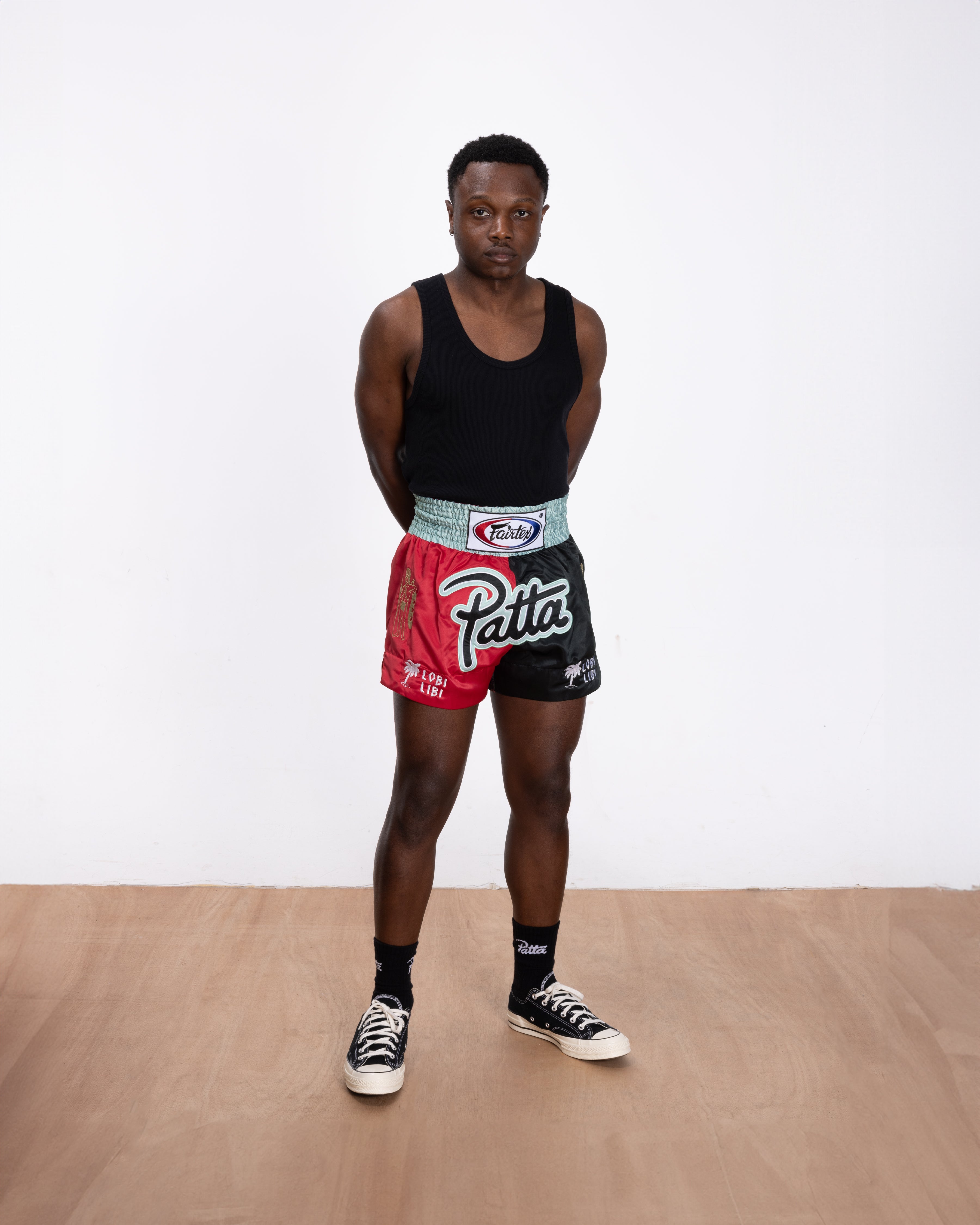 Patta x Fairtex Muay Thai Shorts (Multi/Red/Black) – Patta UK