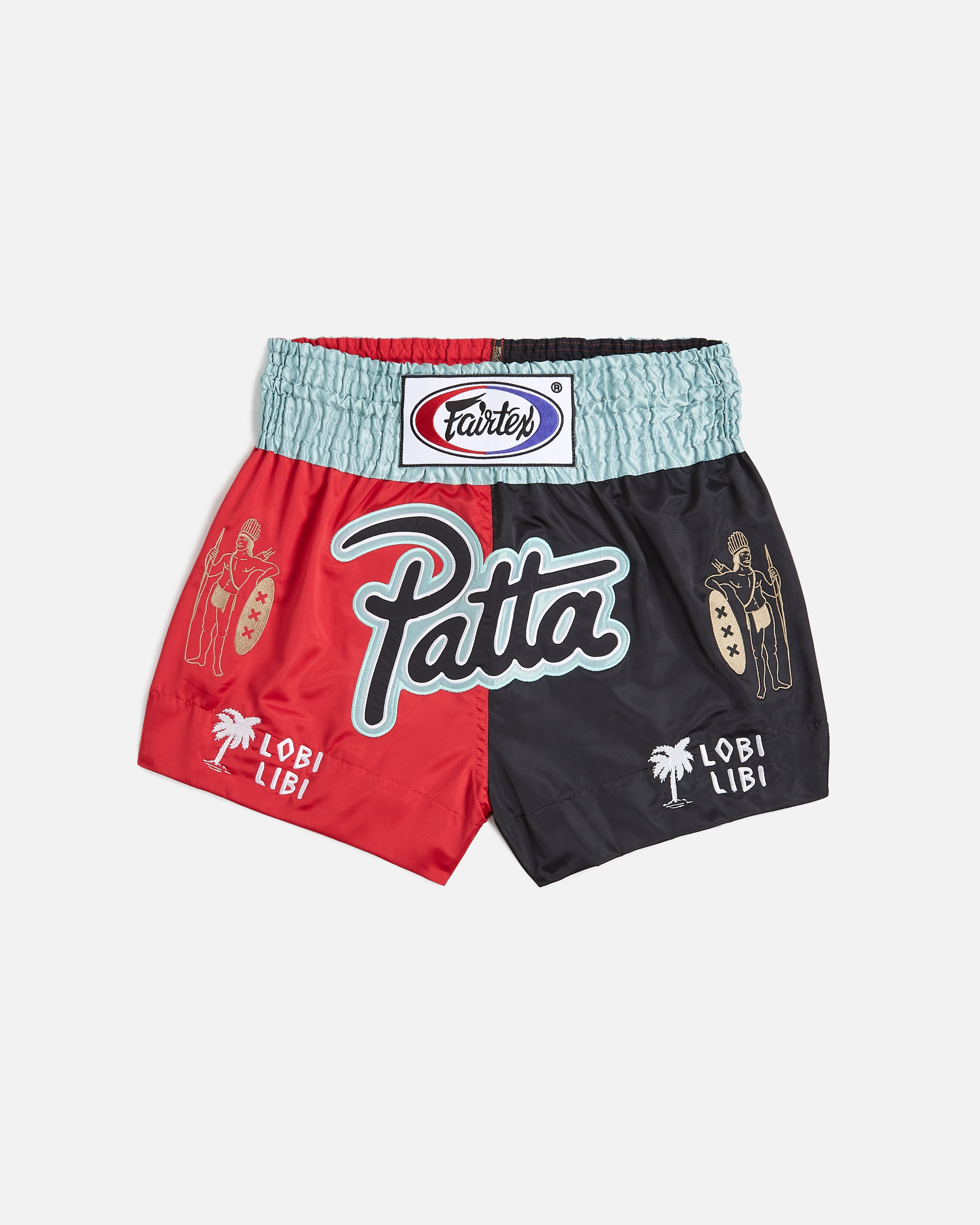 Patta x Fairtex Muay Thai Shorts (Multi/Red/Black) – Patta UK