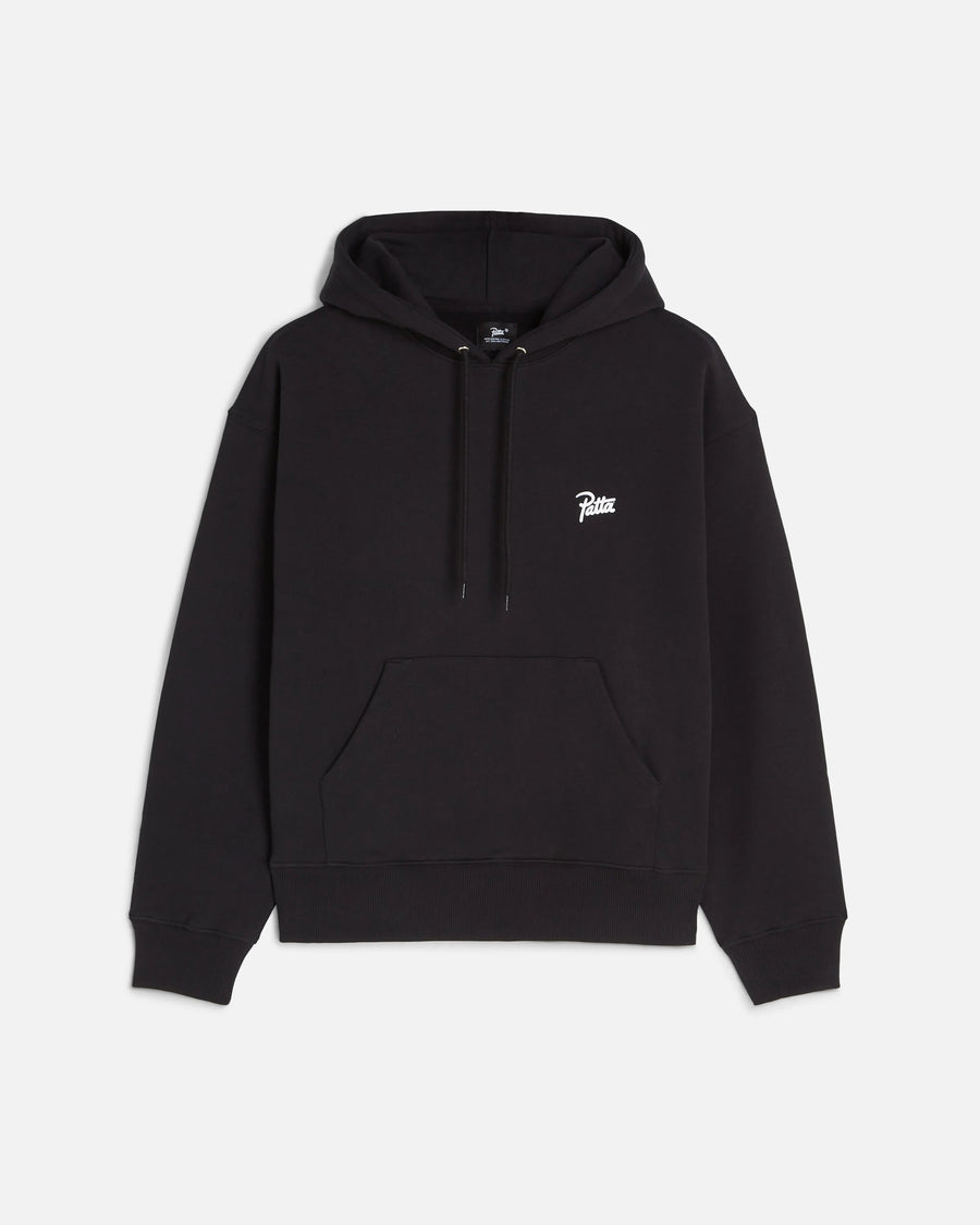 Patta Embroidered Fire Panther Hooded Sweater (Black)
