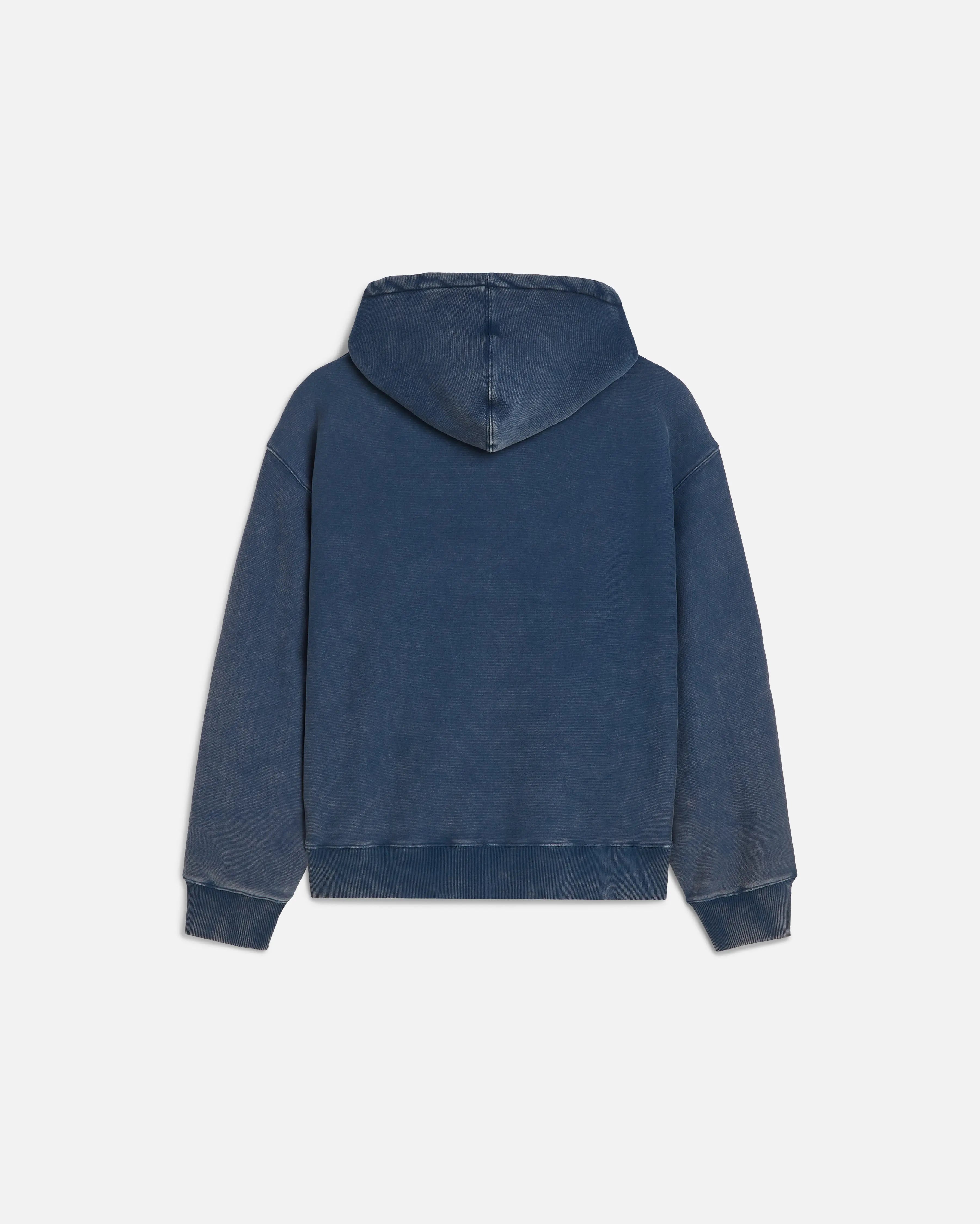 Patta Classic Acid Washed Hooded Sweater (Estate Blue) - Patta 