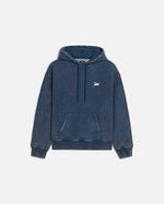Patta Classic Acid Washed Hooded Sweater (Estate Blue)