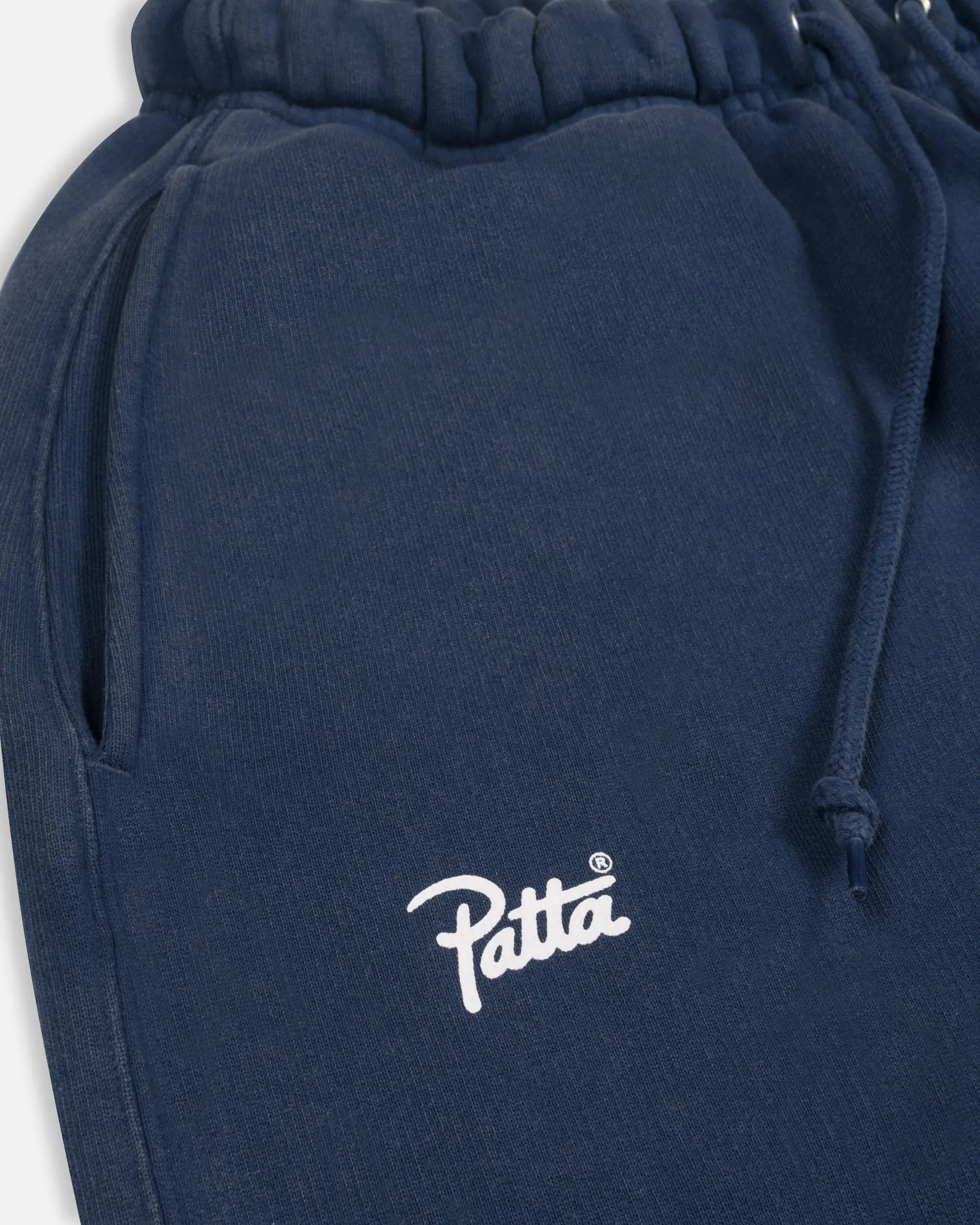 Patta Classic Acid Washed Straight Leg Jogging Pants (Estate Blue)