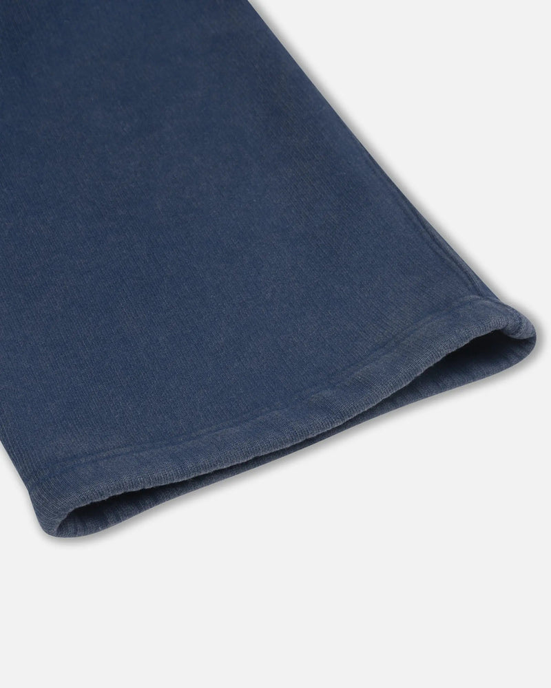 Patta Classic Acid Washed Straight Leg Jogging Pants (Estate Blue)