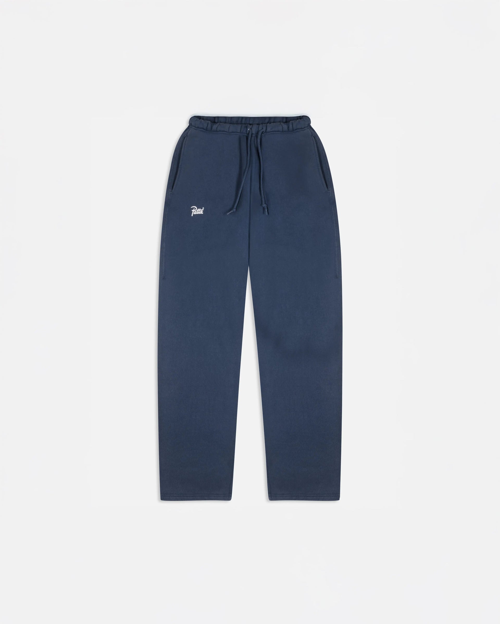 Patta Classic Acid Washed Straight Leg Jogging Pants (Estate Blue)