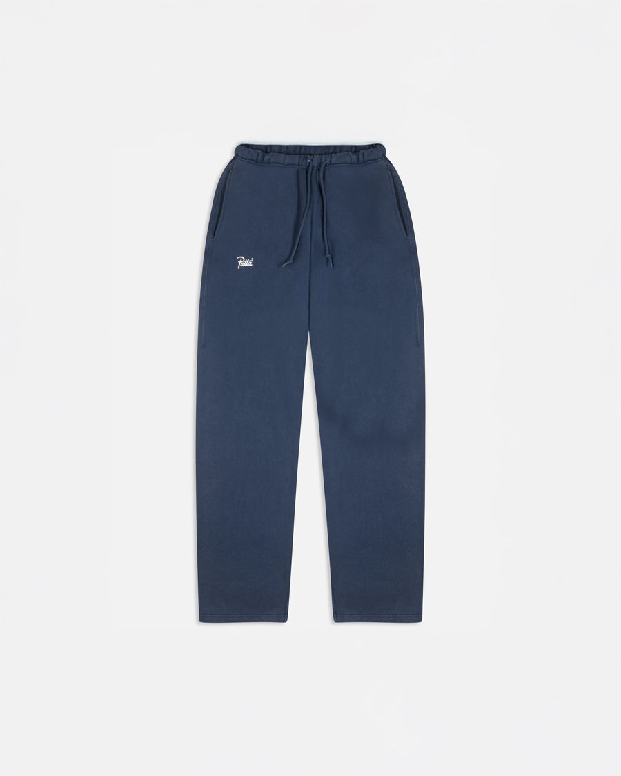Patta Classic Acid Washed Straight Leg Jogging Pants (Estate Blue)