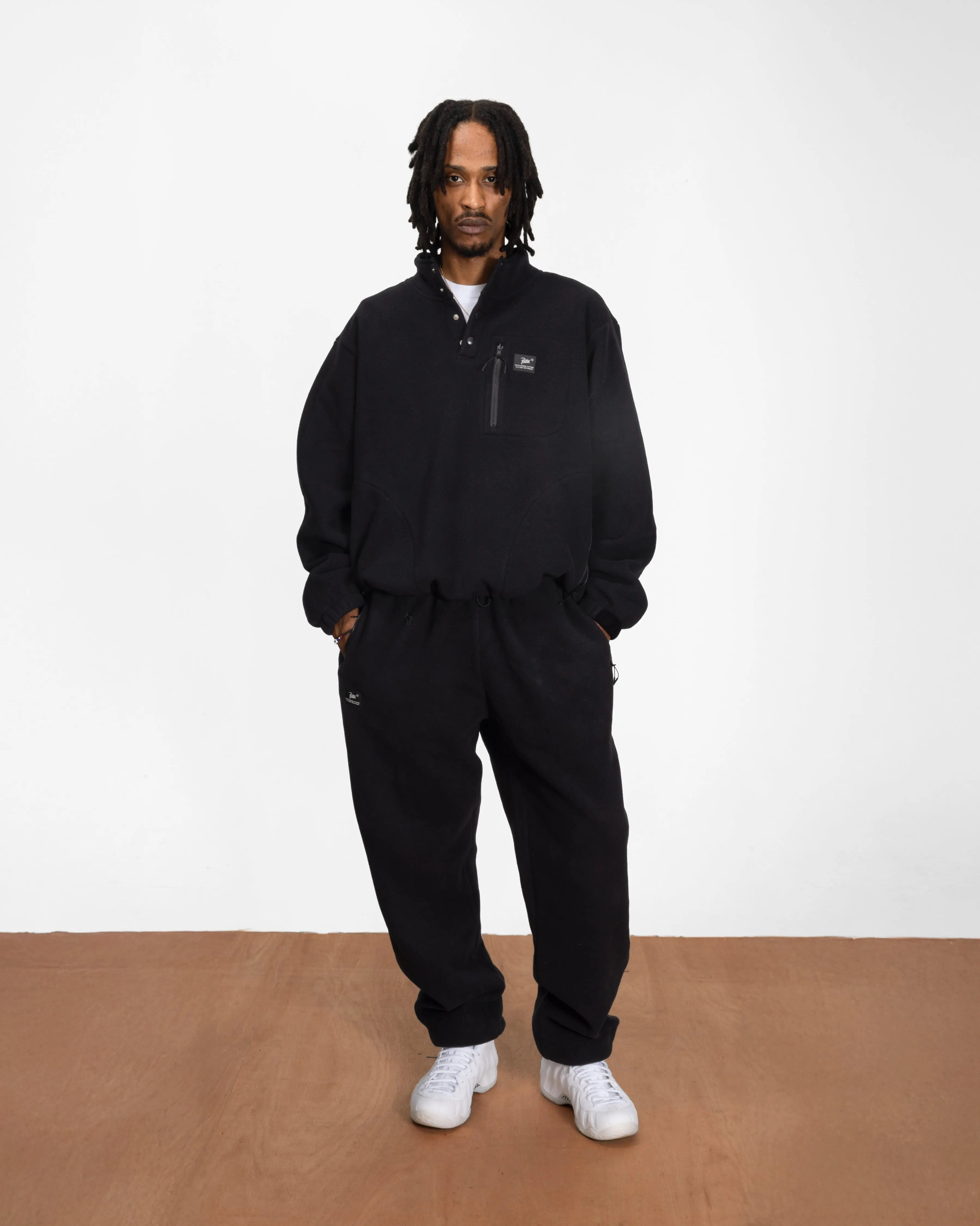 Patta Sherpa Fleece Pants (Black) - Patta – Patta UK