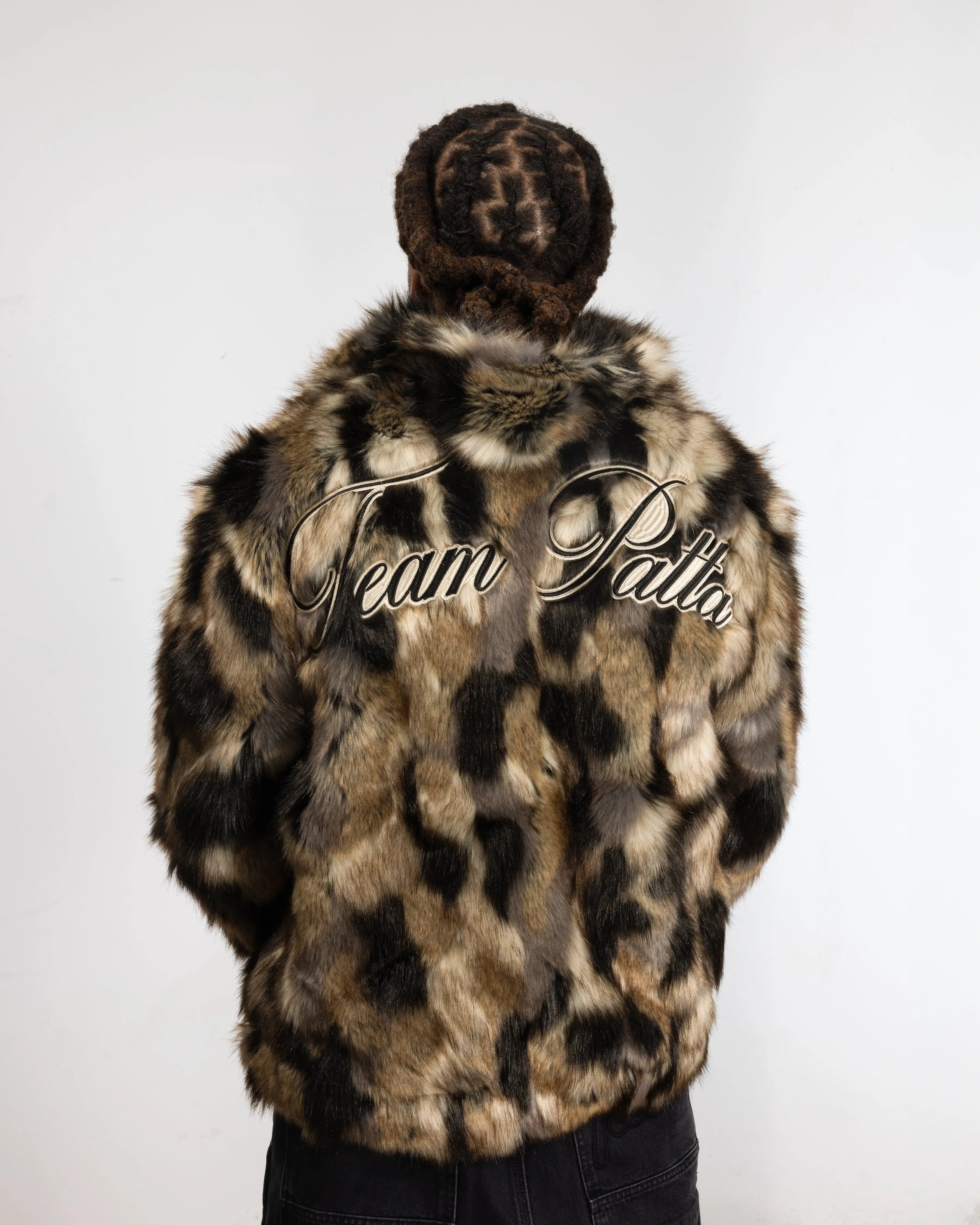 Patta Faux Fur Patchwork Jacket (Multi) - Patta – Patta UK