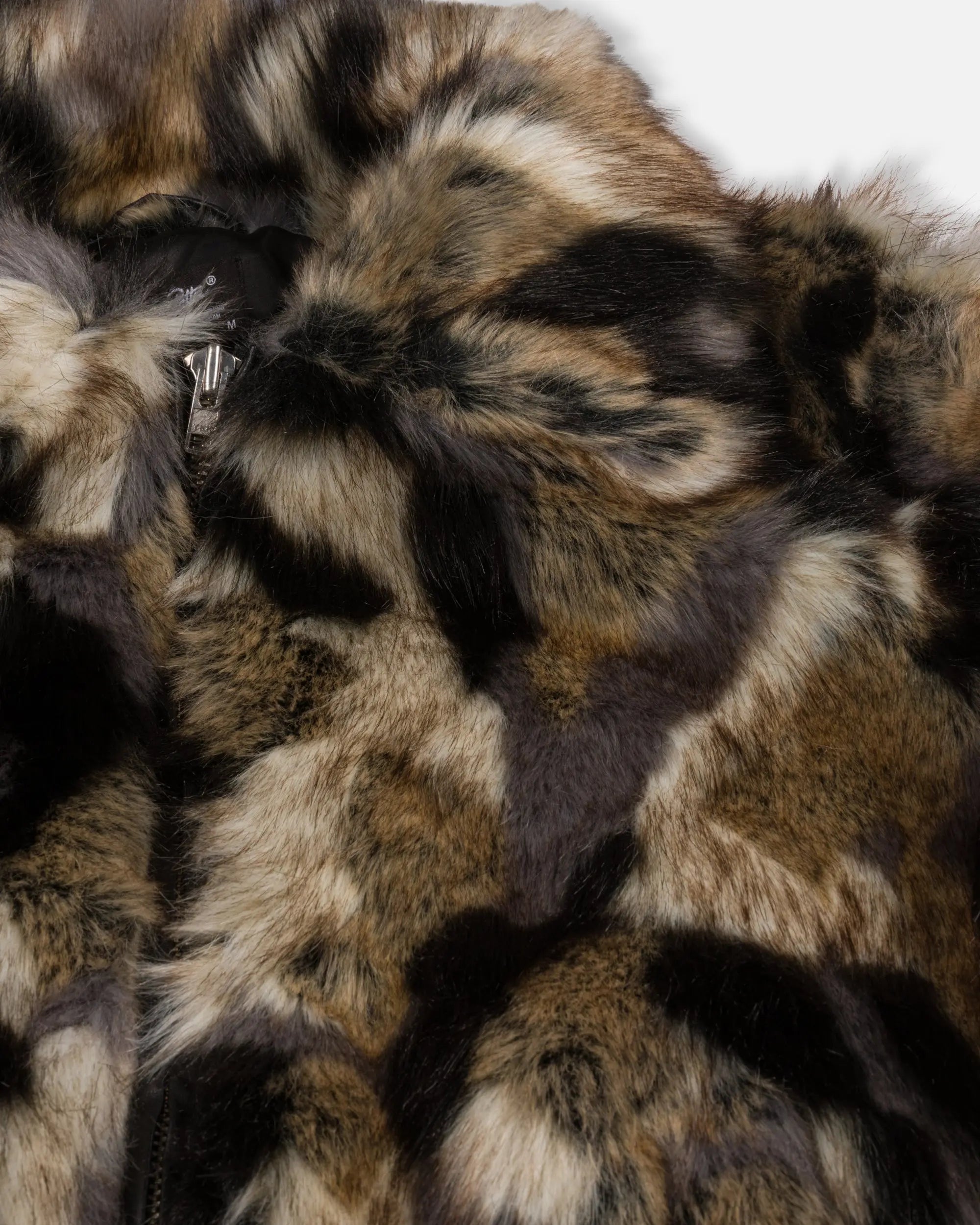 Patta Faux Fur Patchwork Jacket (Multi) - Patta – Patta UK