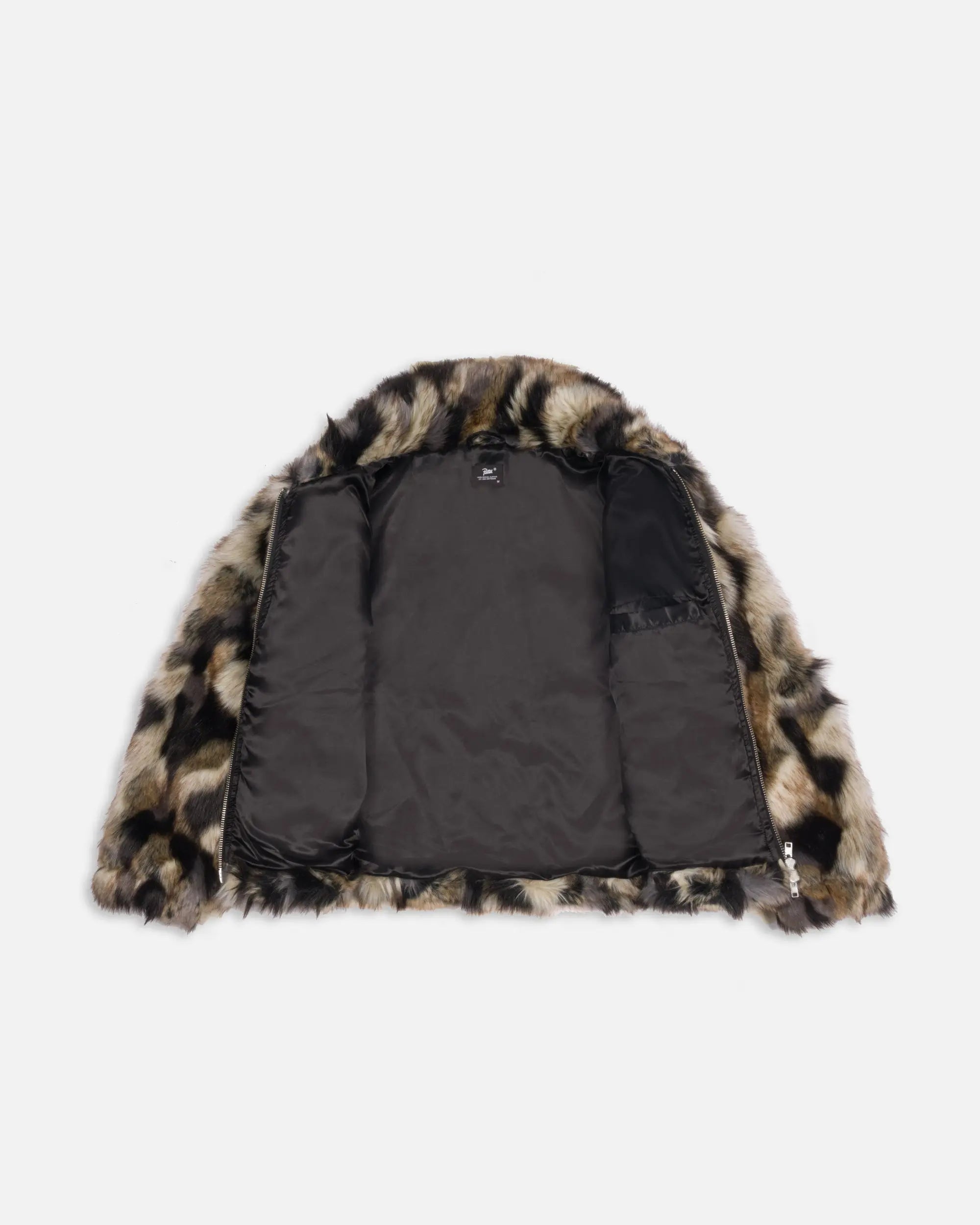 Patta Faux Fur Patchwork Jacket (Multi) - Patta – Patta UK