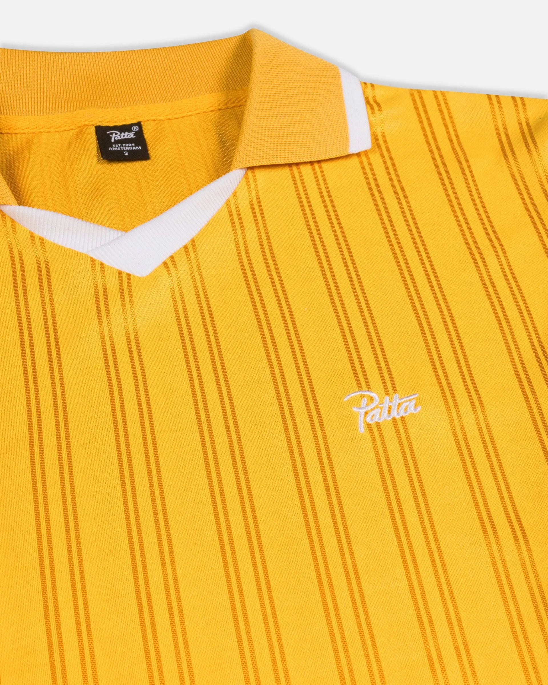 Patta Jacquard Striped Long Sleeve Jersey (Golden Rod)