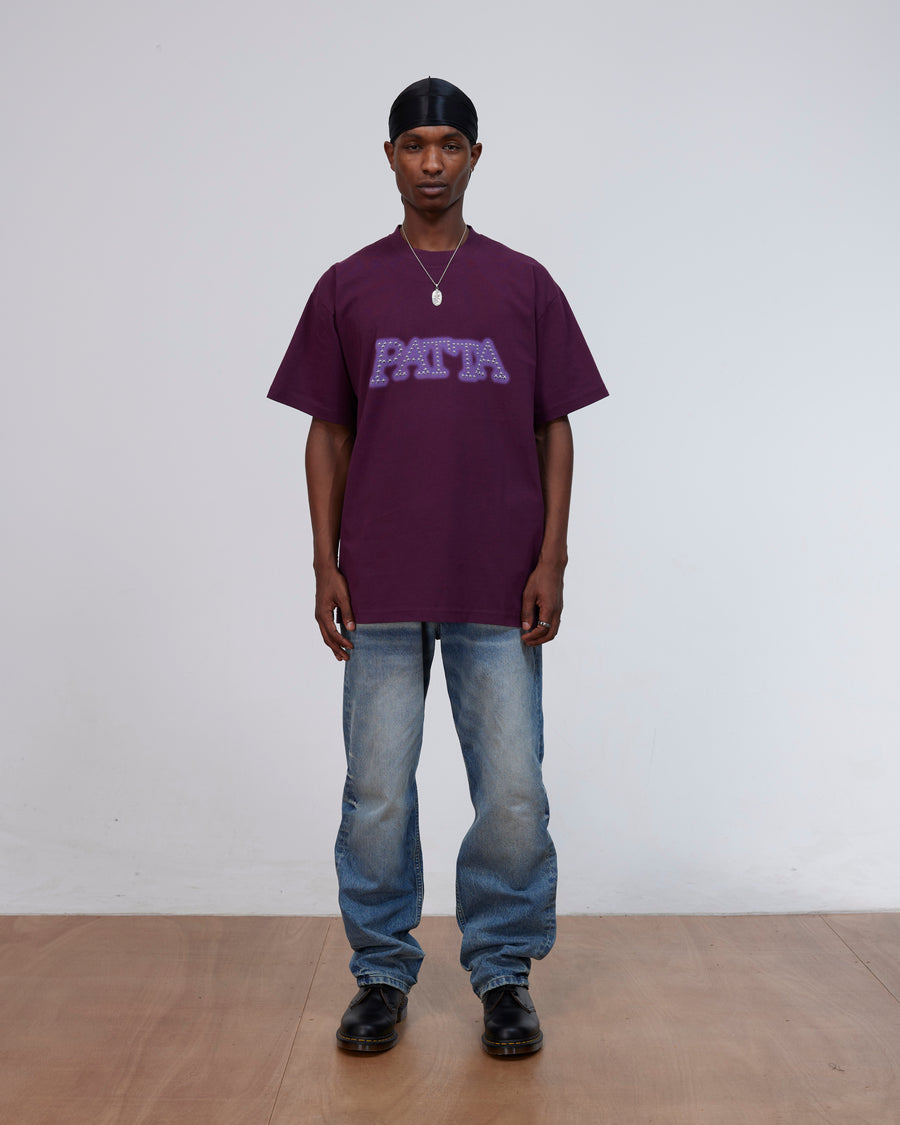Patta Studs T-Shirt (Potent Purple)