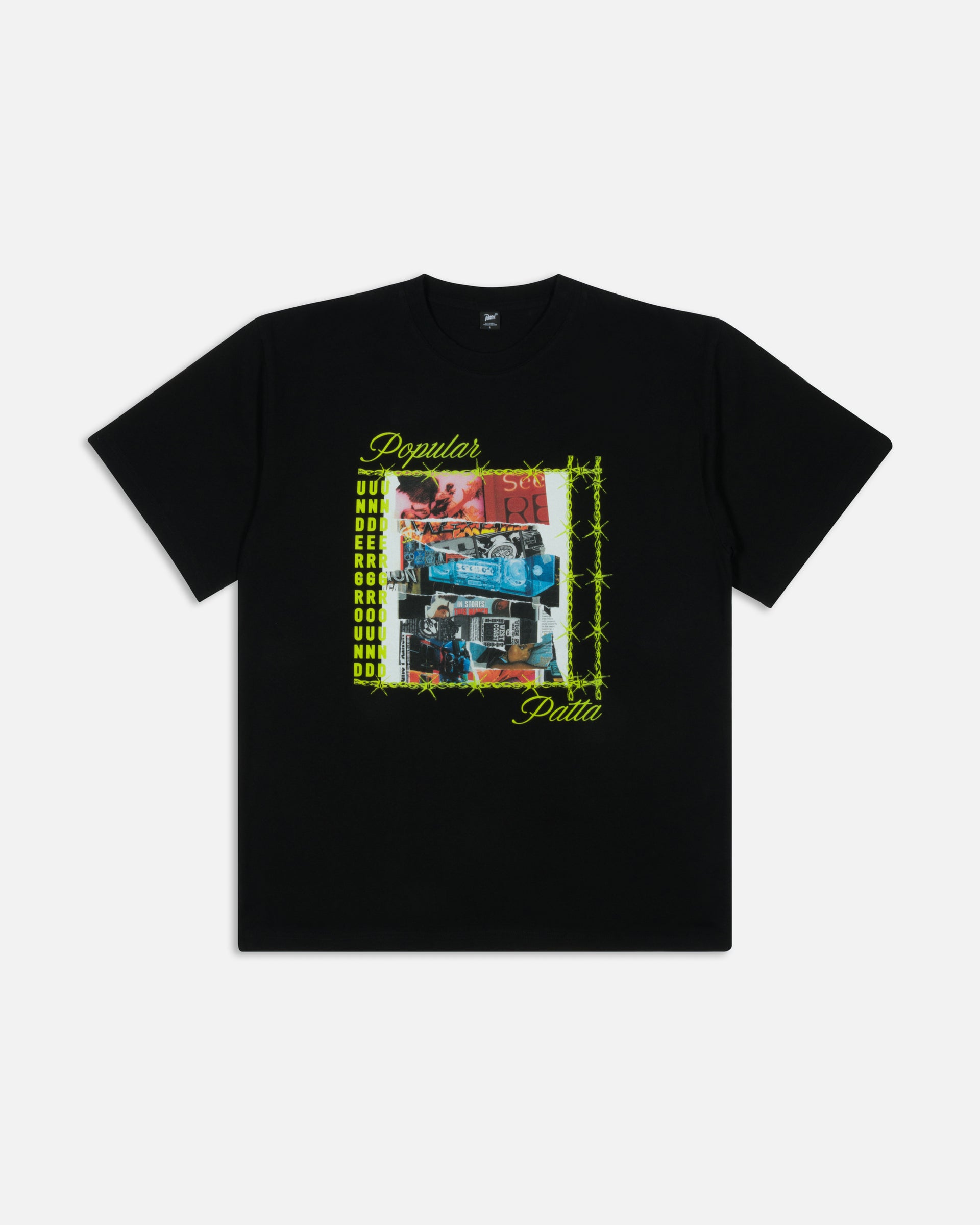 Patta Collage T-Shirt (Black)